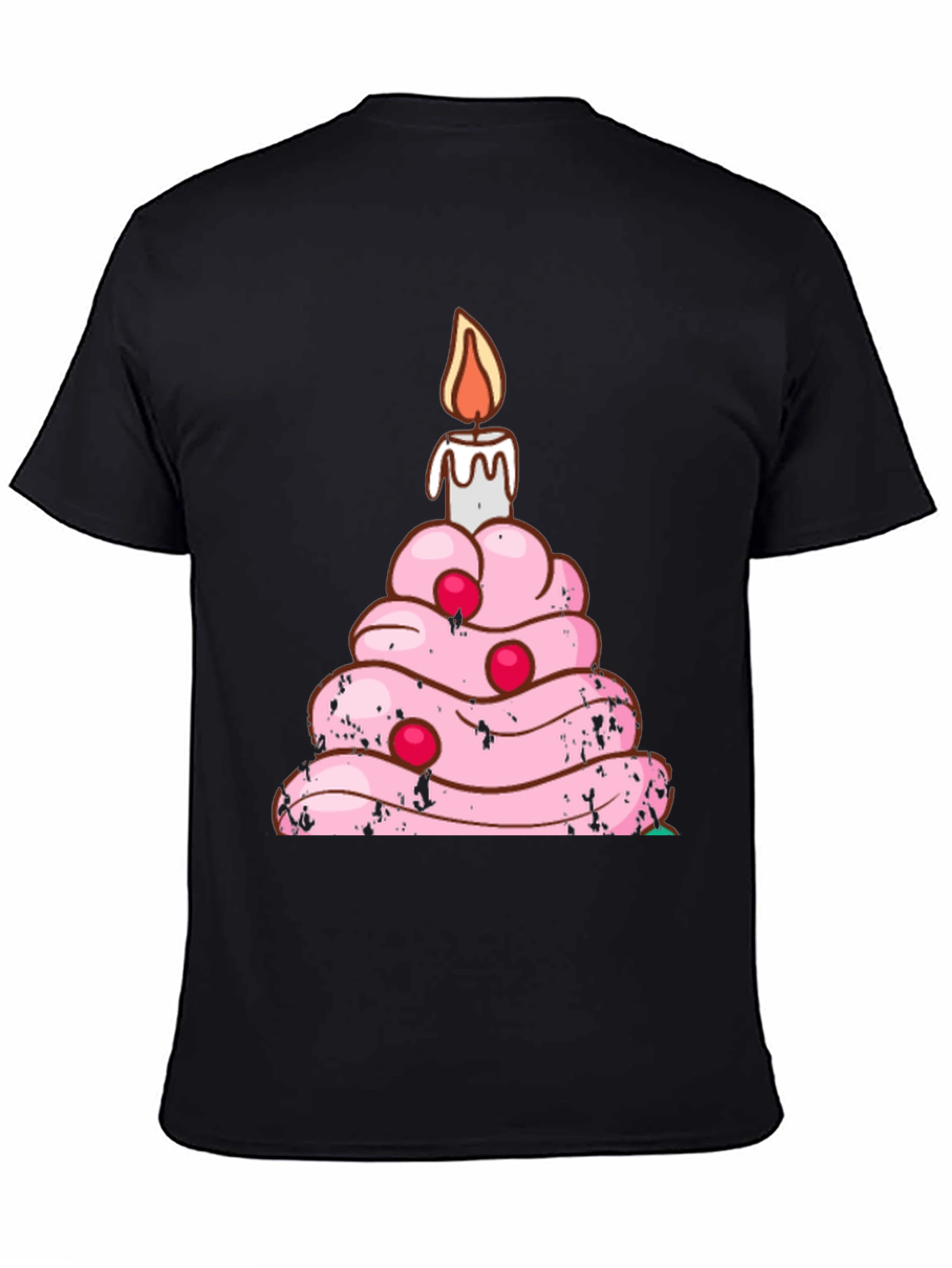 Birthday Cake T-Shirt Funny Candle Tee