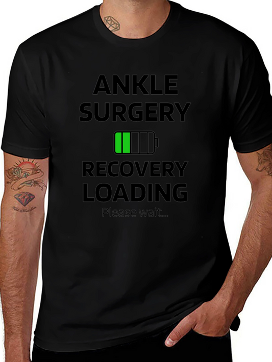 Ankle Surgery Recovery Loading Graphic T-Shirt