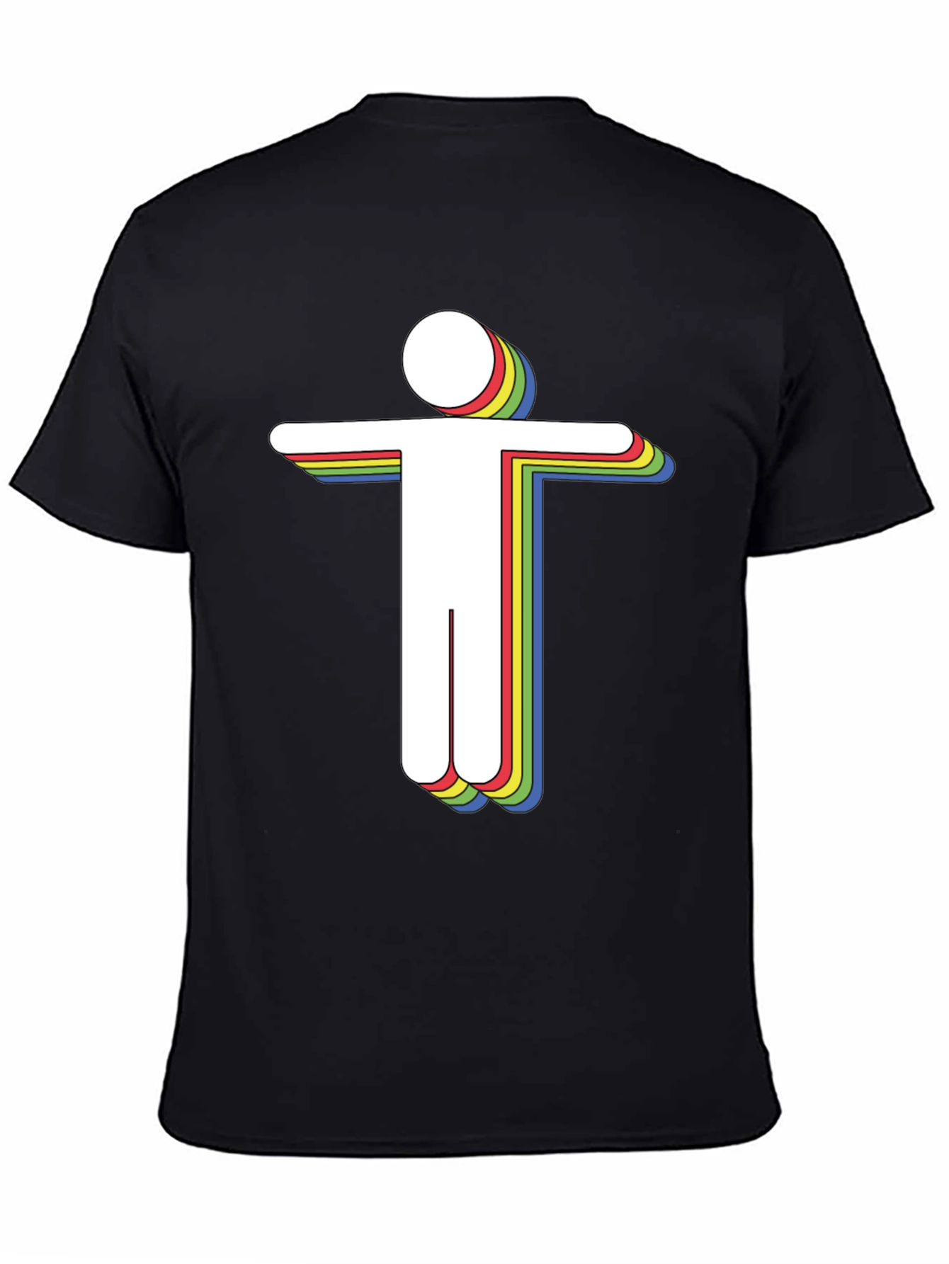 Retro Spectrum Humanoid Graphic Tee