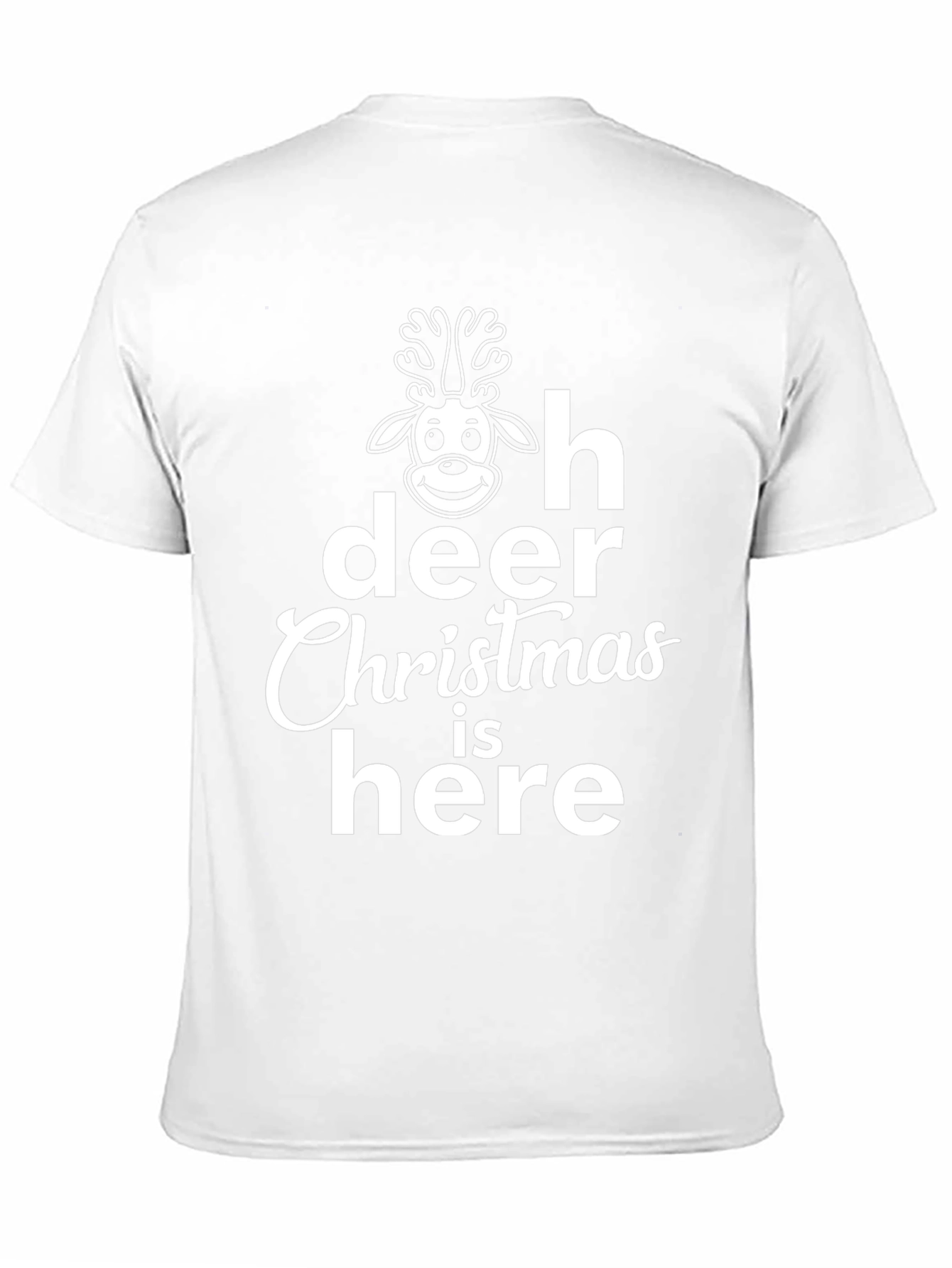 Oh Deer Christmas is Here Graphic Tee