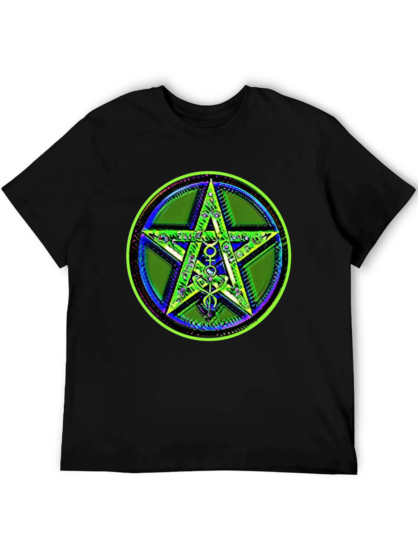 Mystic Star Graphic Tee - Black