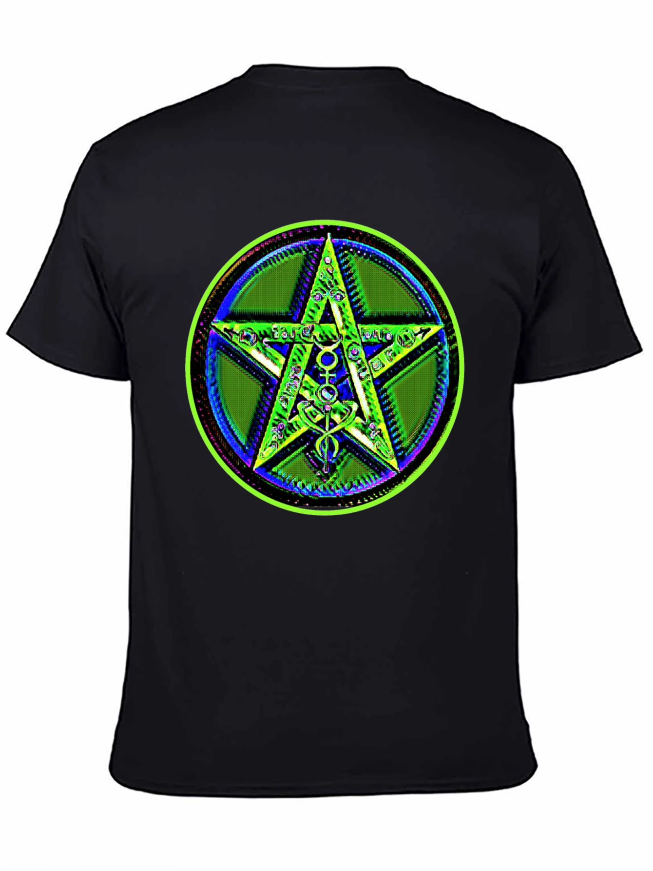 Mystic Star Graphic Tee - Black