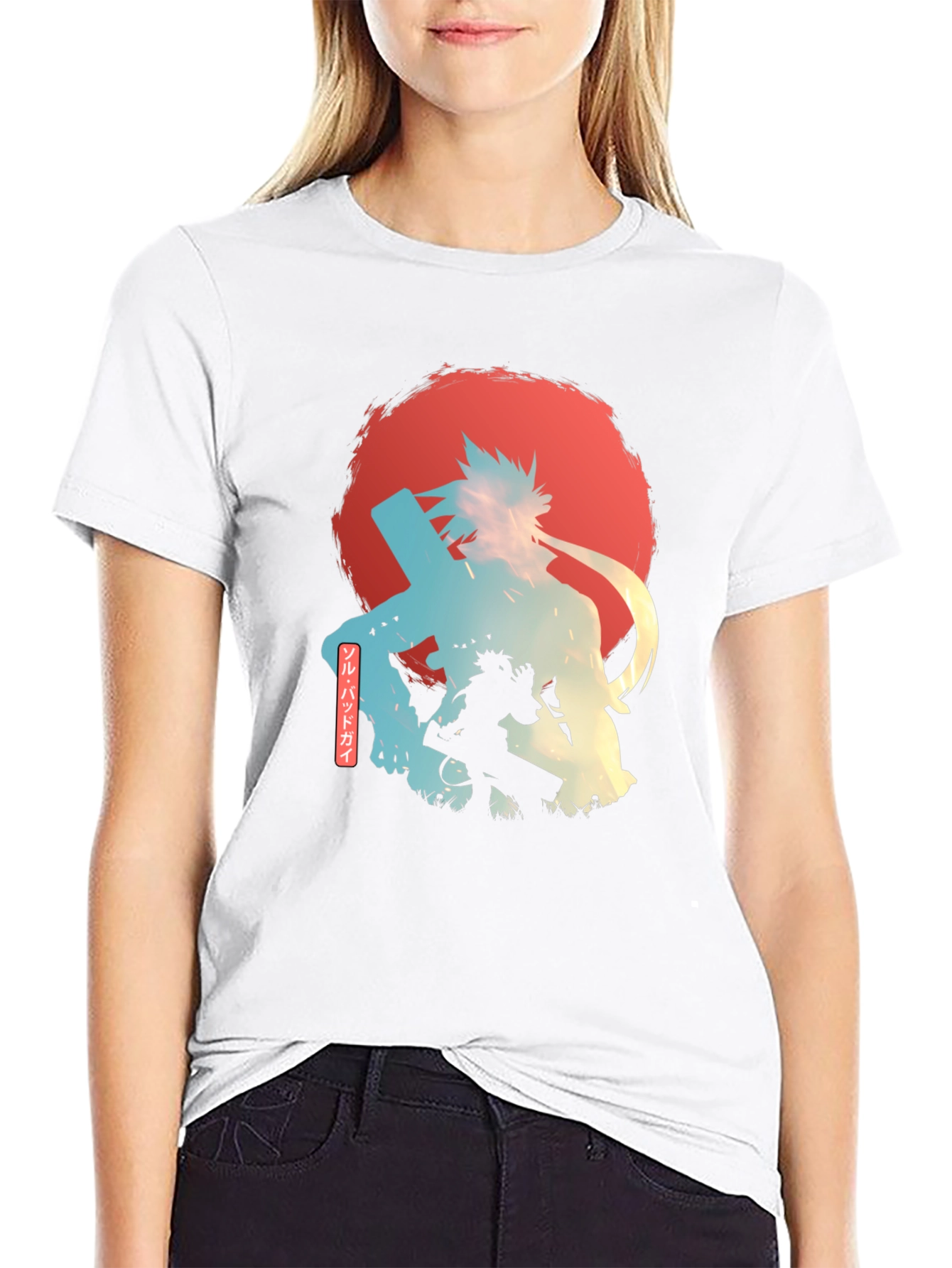 Anime Sunset Graphic Tee - Stylish & Unique