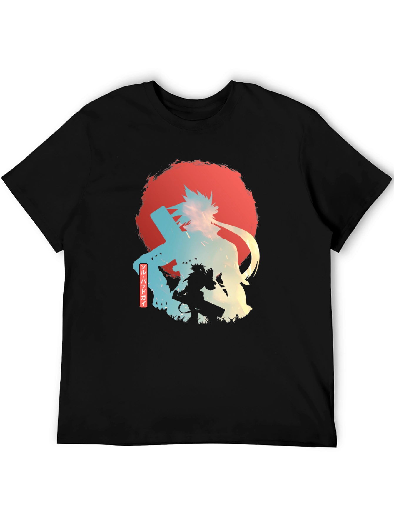 Anime Sunset Graphic Tee - Stylish & Unique