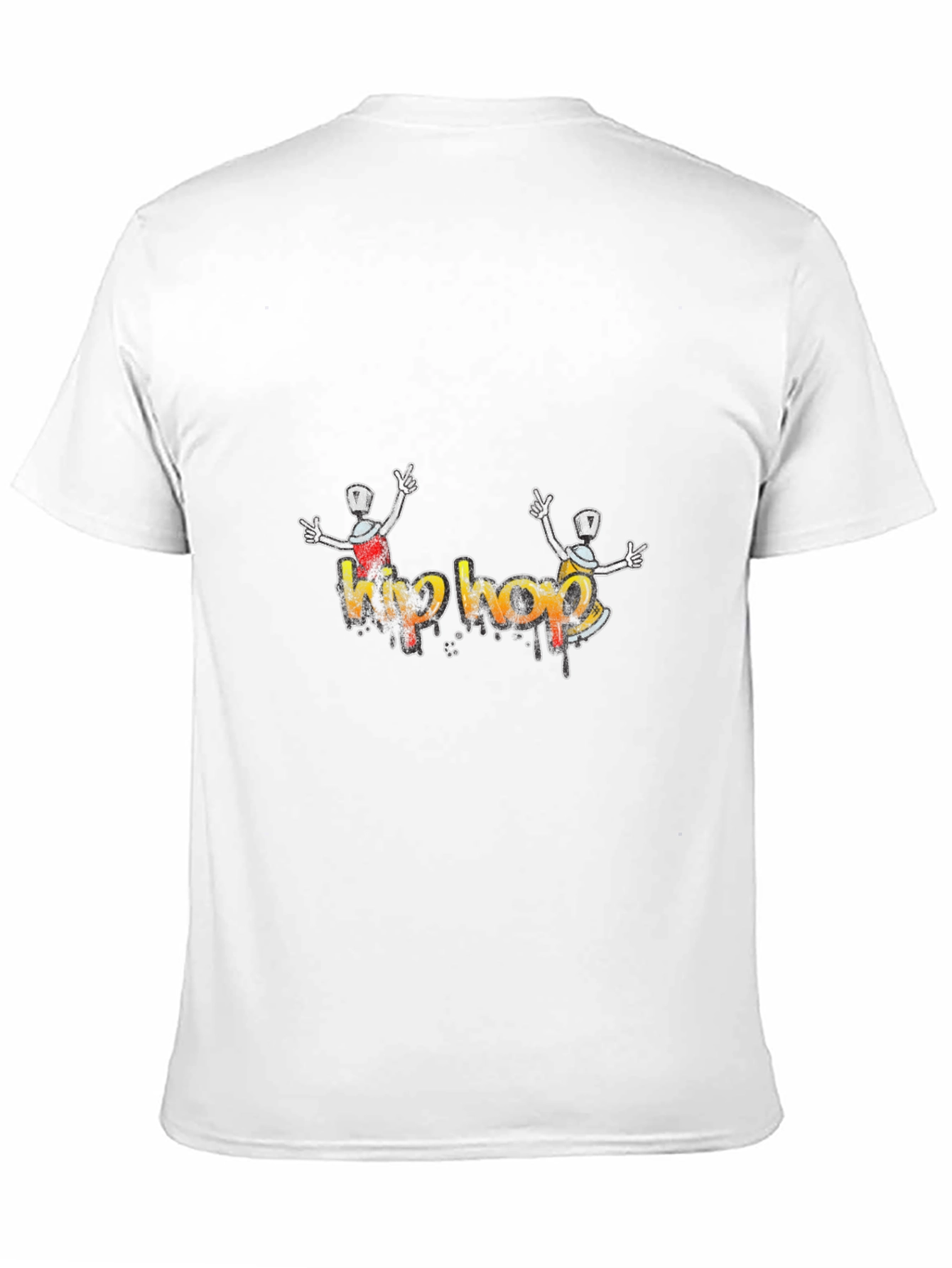 Hip Hop Graffiti T-Shirt - Black Graphic Tee