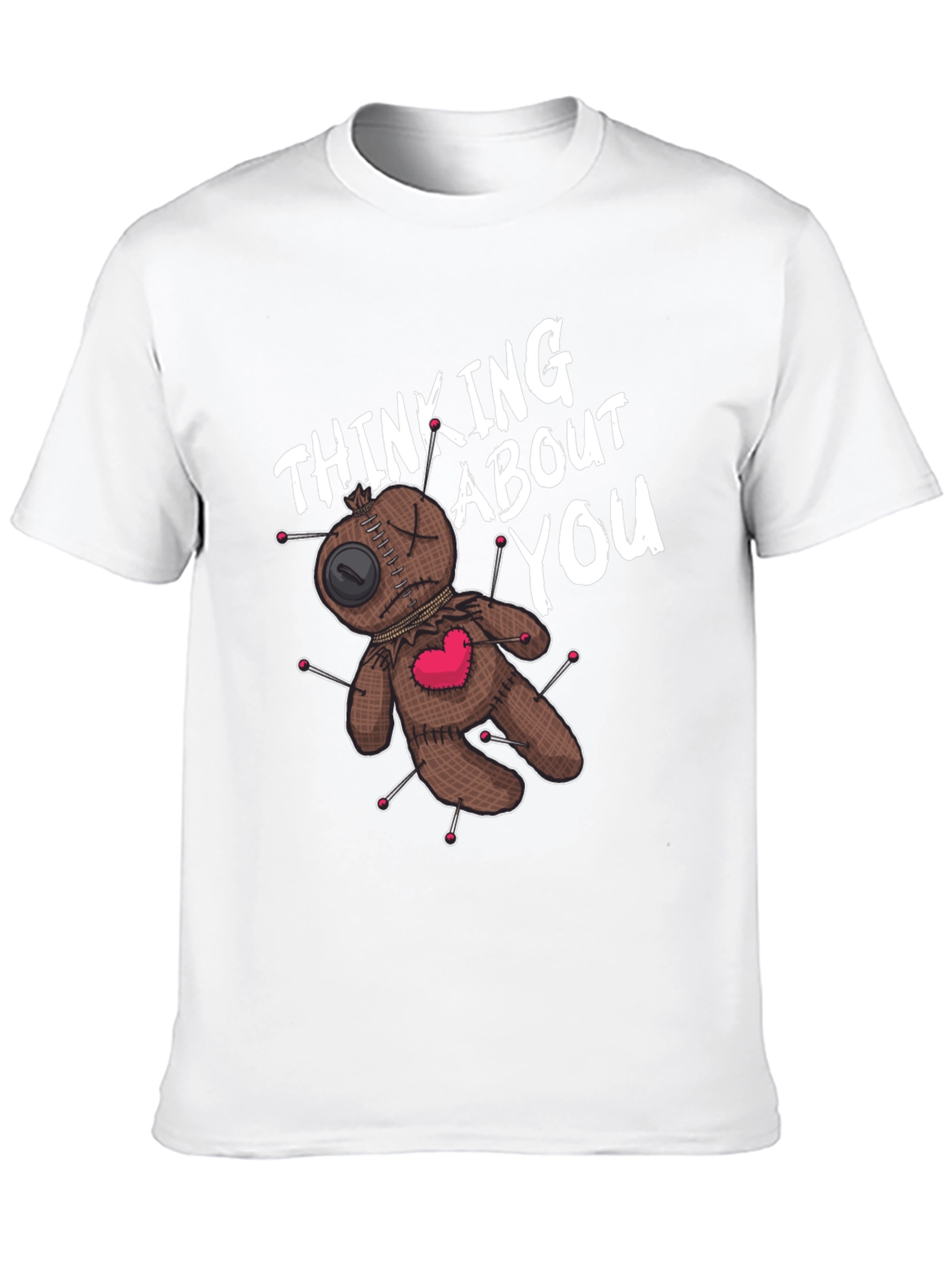 Voodoo Doll Thinking About You Graphic Tee