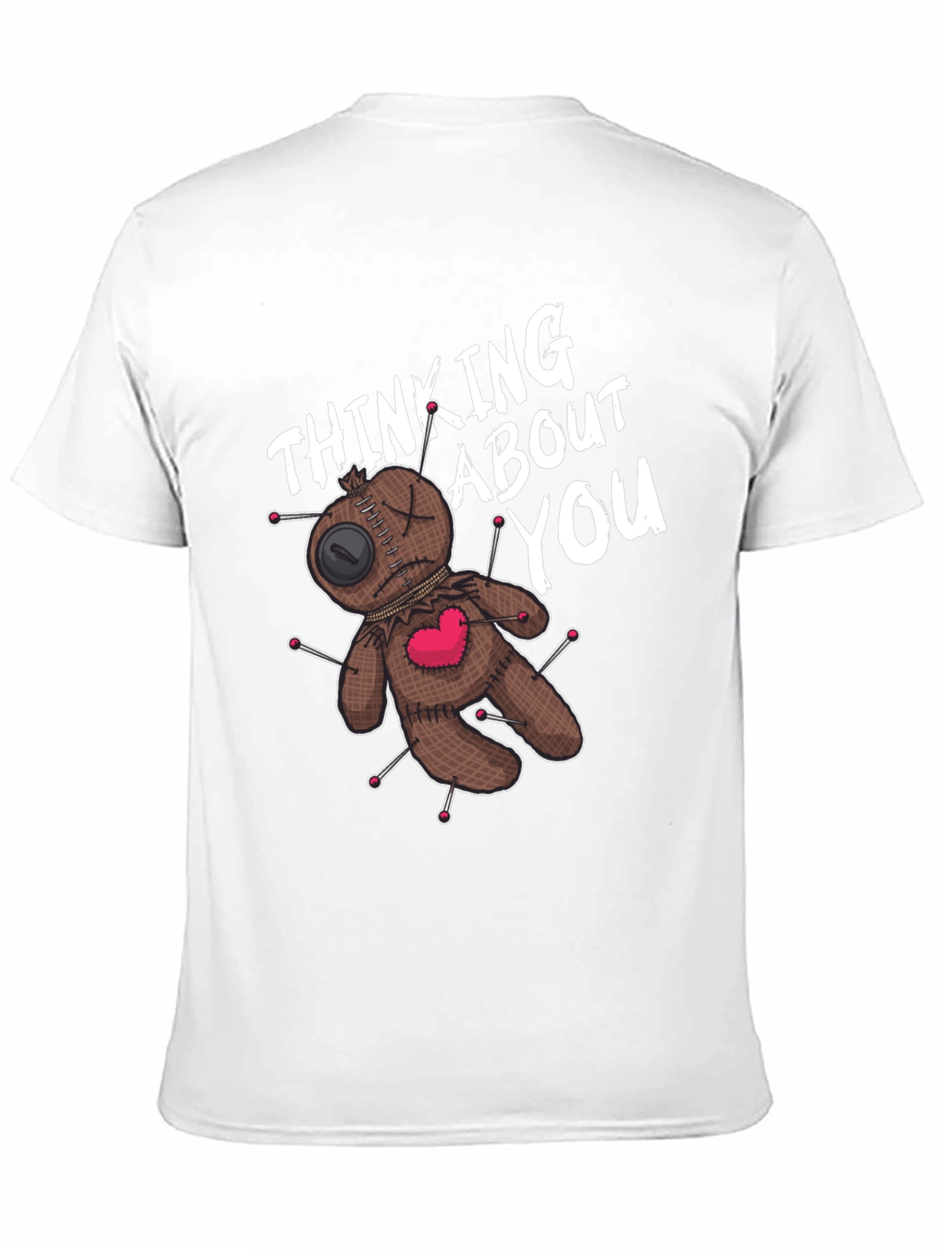Voodoo Doll Thinking About You Graphic Tee
