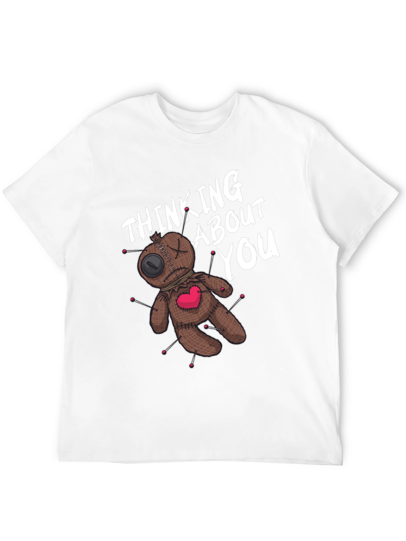 Voodoo Doll Thinking About You Graphic Tee