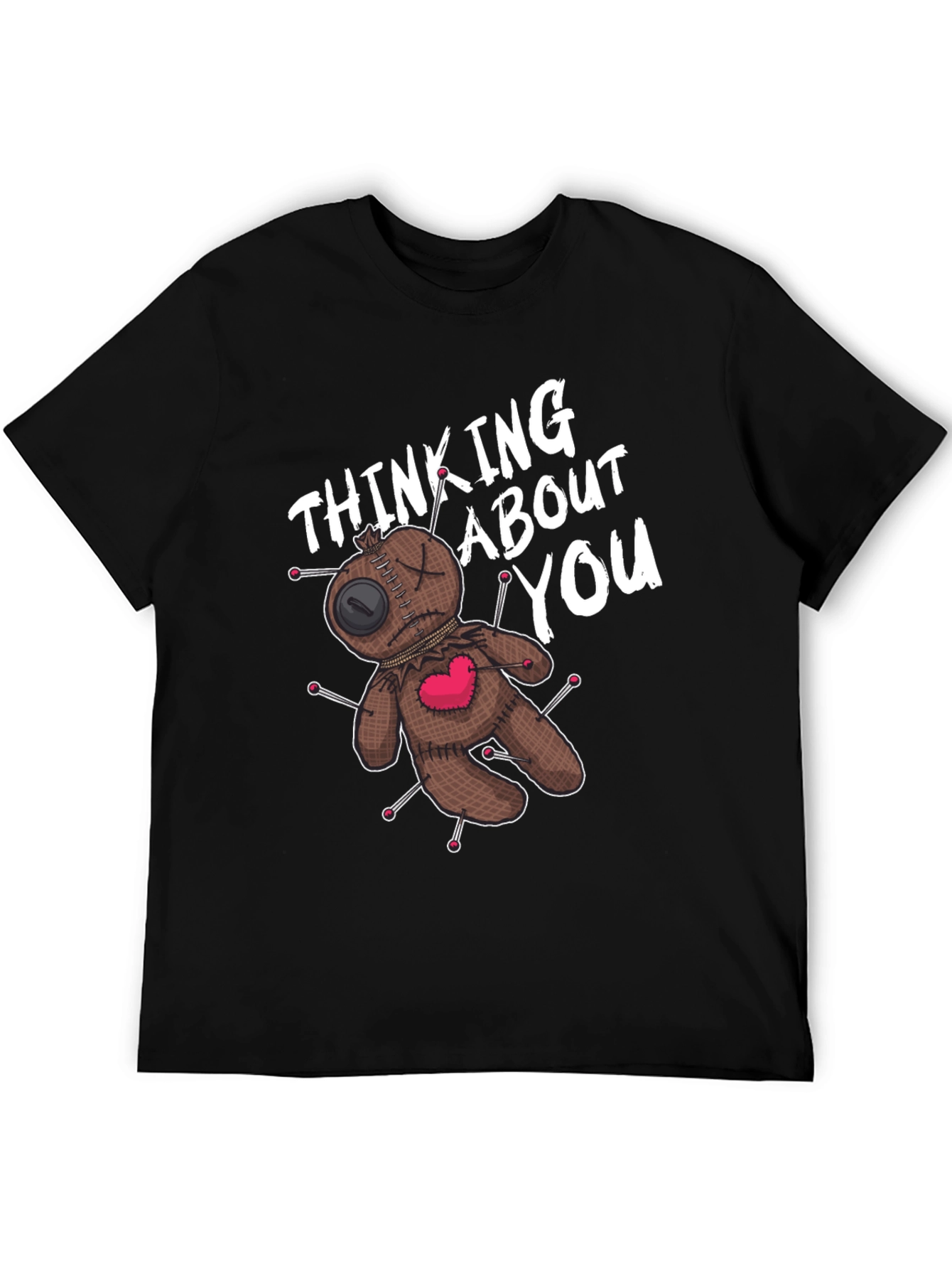 Voodoo Doll Thinking About You Graphic Tee