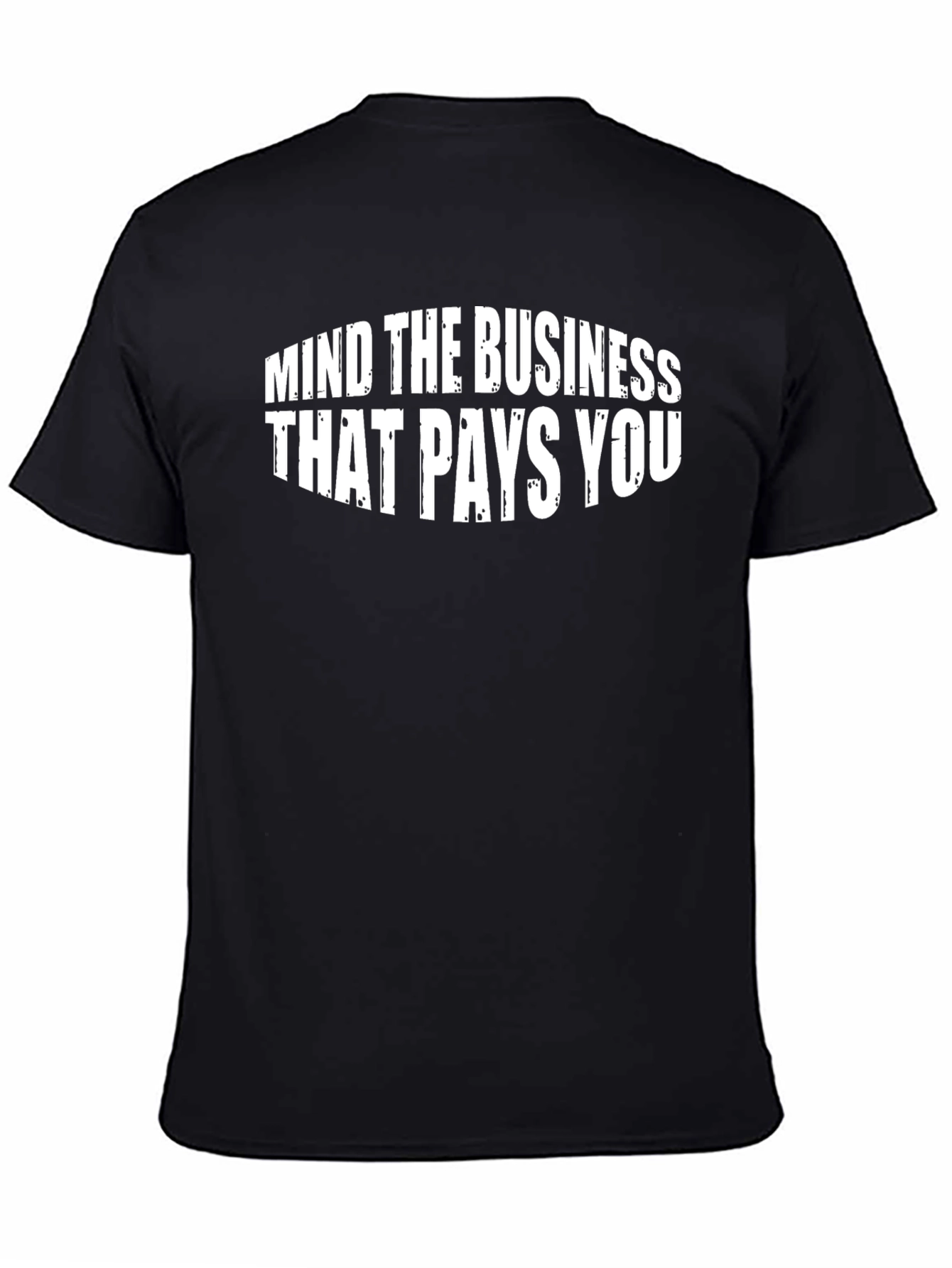Mind The Business Black T-Shirt