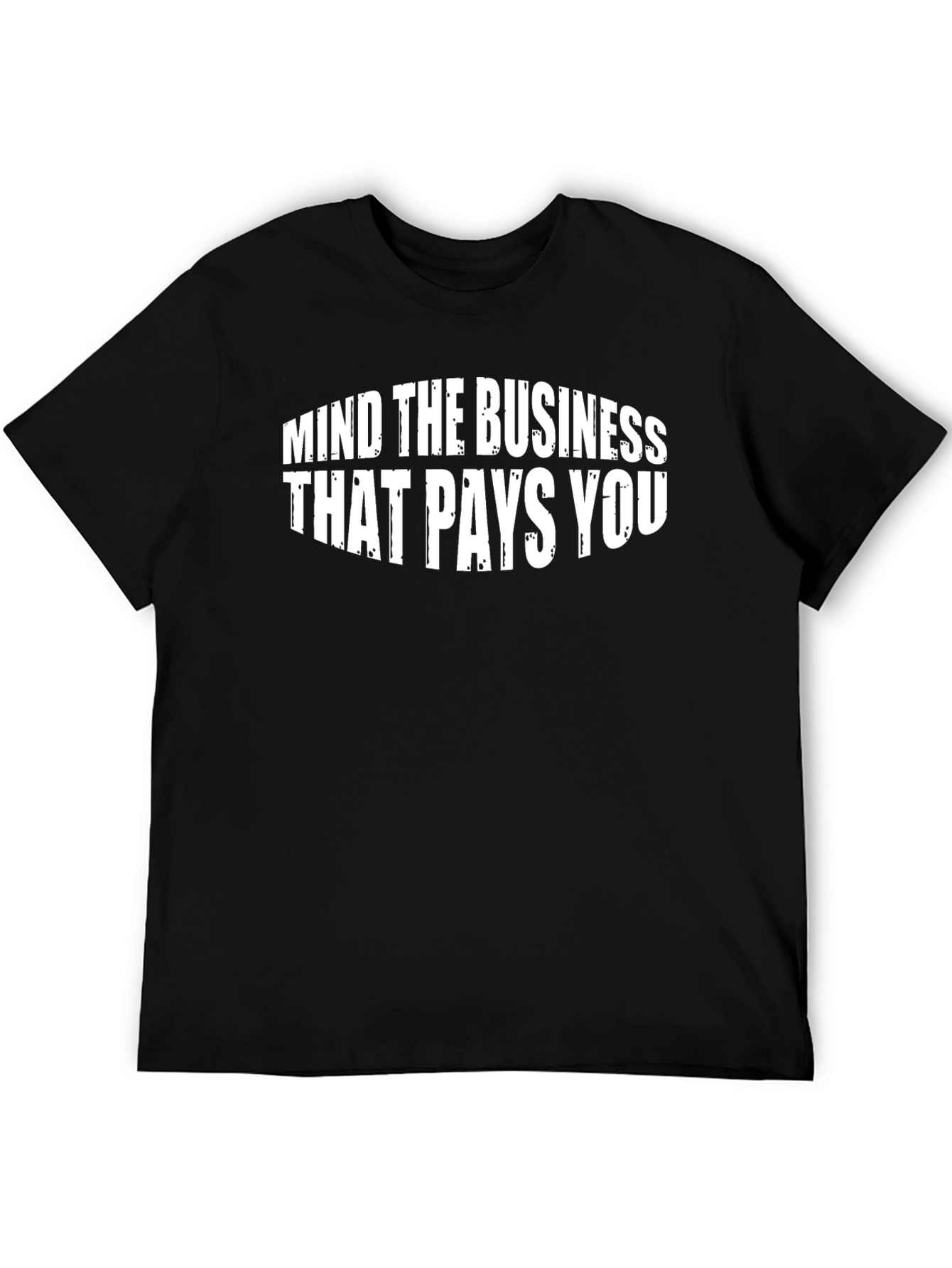 Mind The Business Black T-Shirt