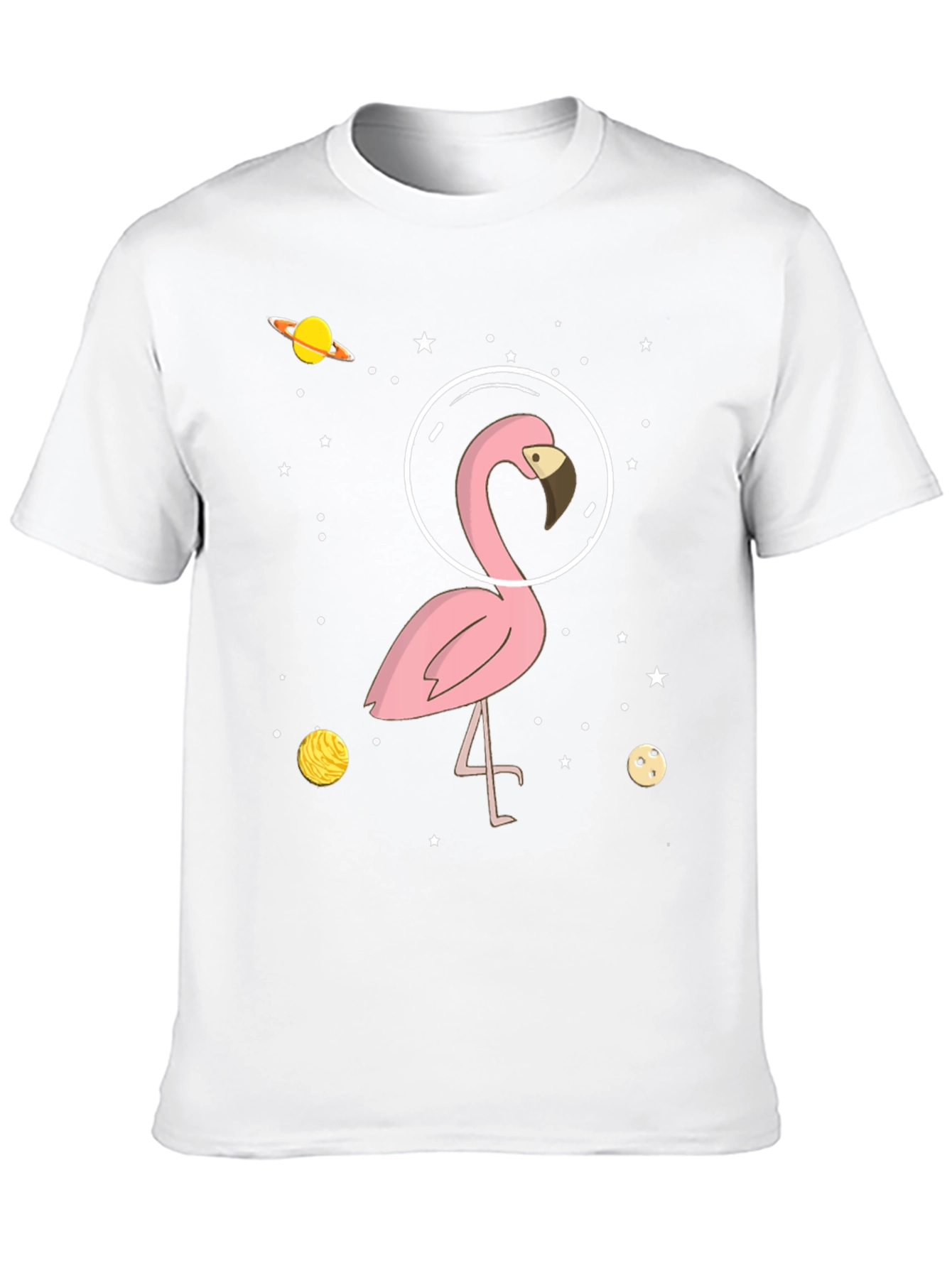 Cosmic Flamingo Graphic Tee