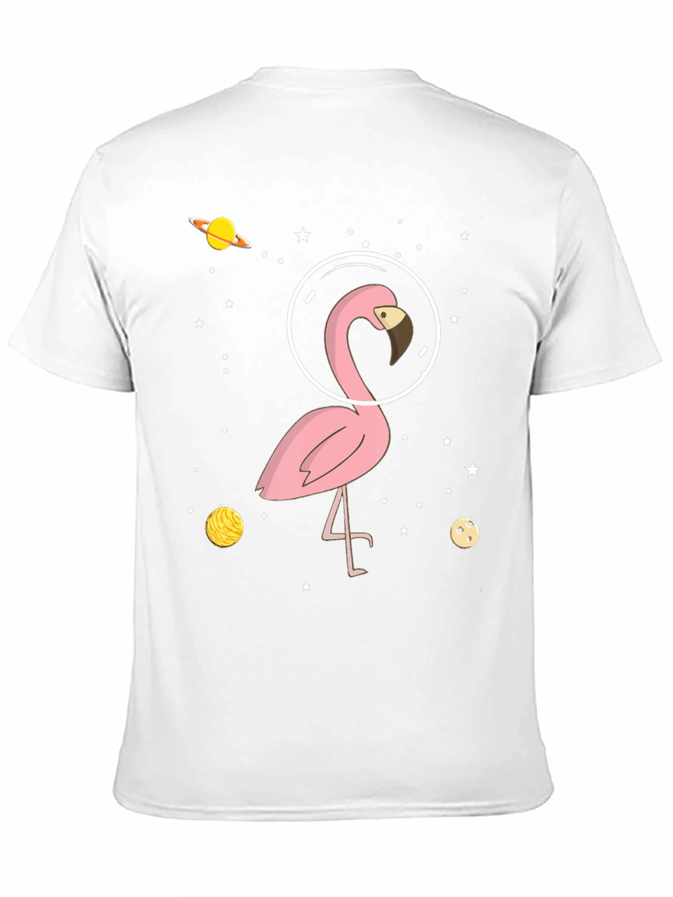 Cosmic Flamingo Graphic Tee