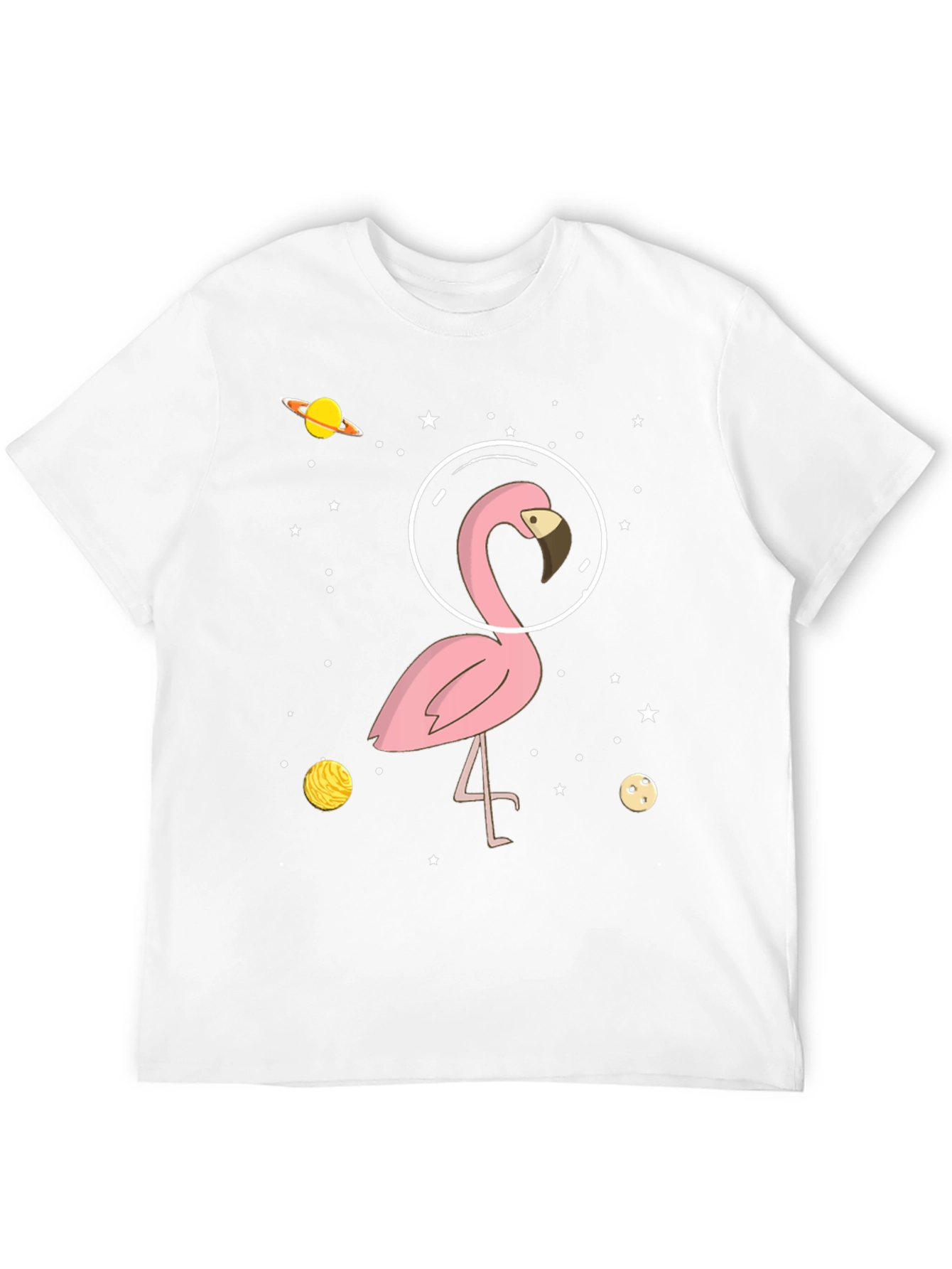 Cosmic Flamingo Graphic Tee
