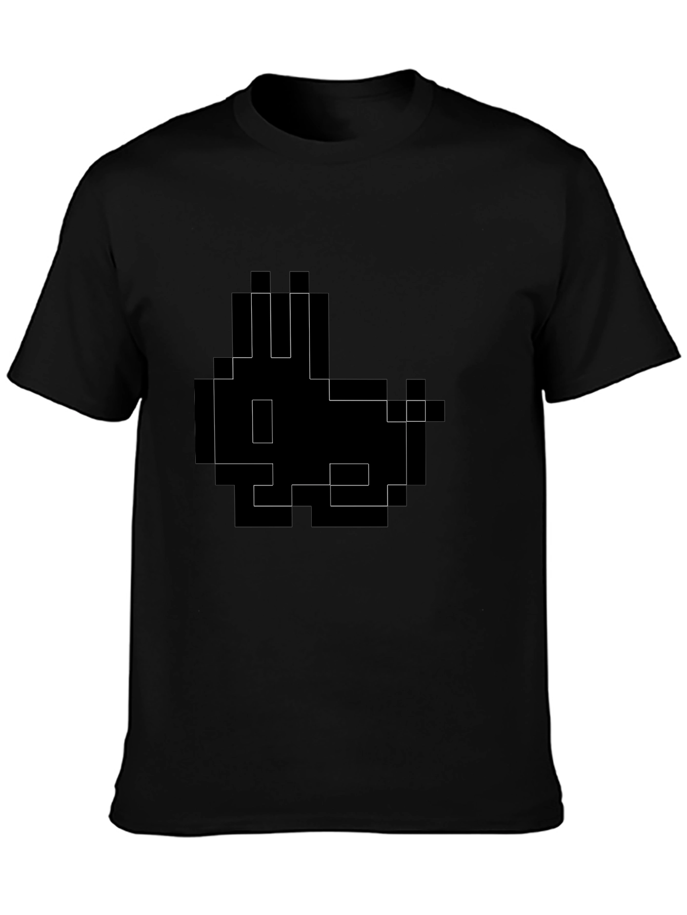 Pixel Rabbit Graphic Tee - Gamer Style