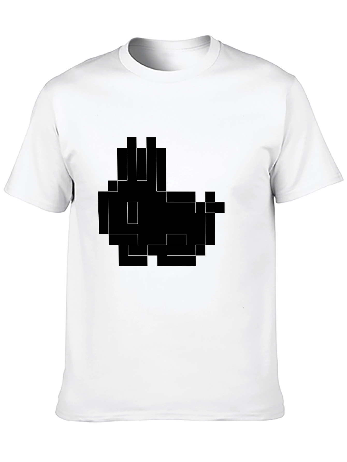 Pixel Rabbit Graphic Tee - Gamer Style