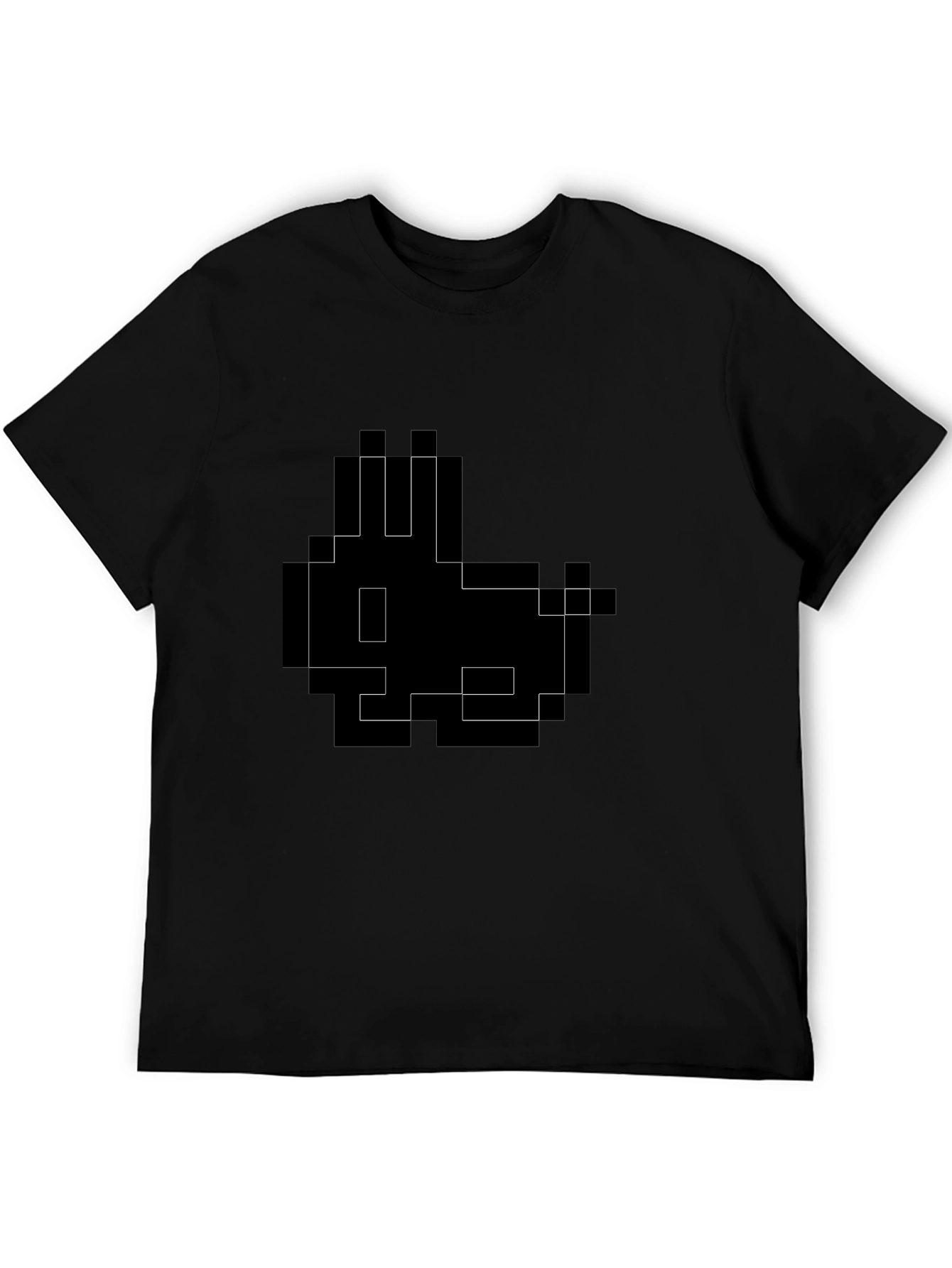 Pixel Rabbit Graphic Tee - Gamer Style