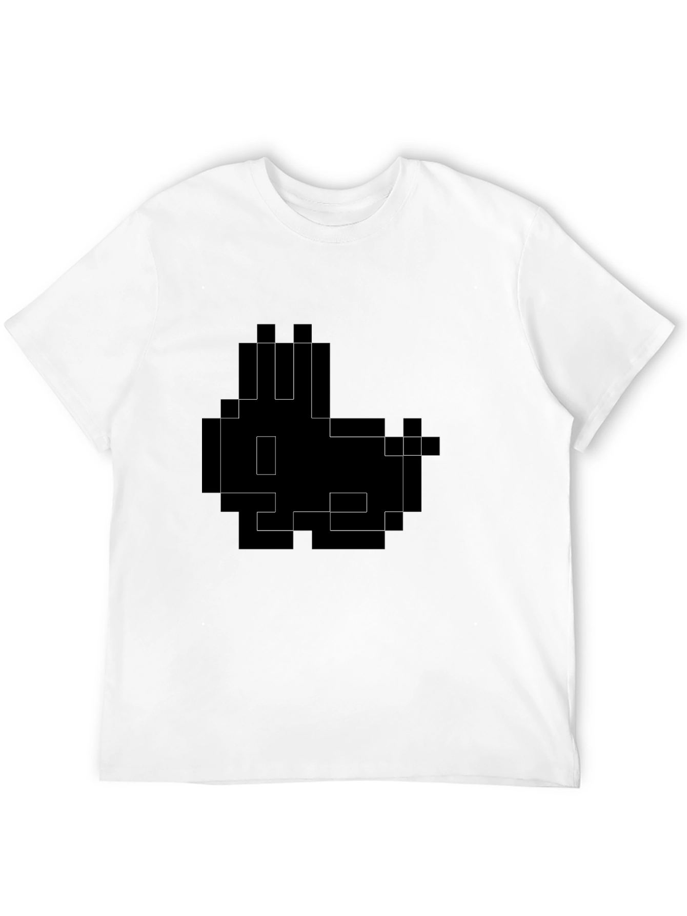 Pixel Rabbit Graphic Tee - Gamer Style