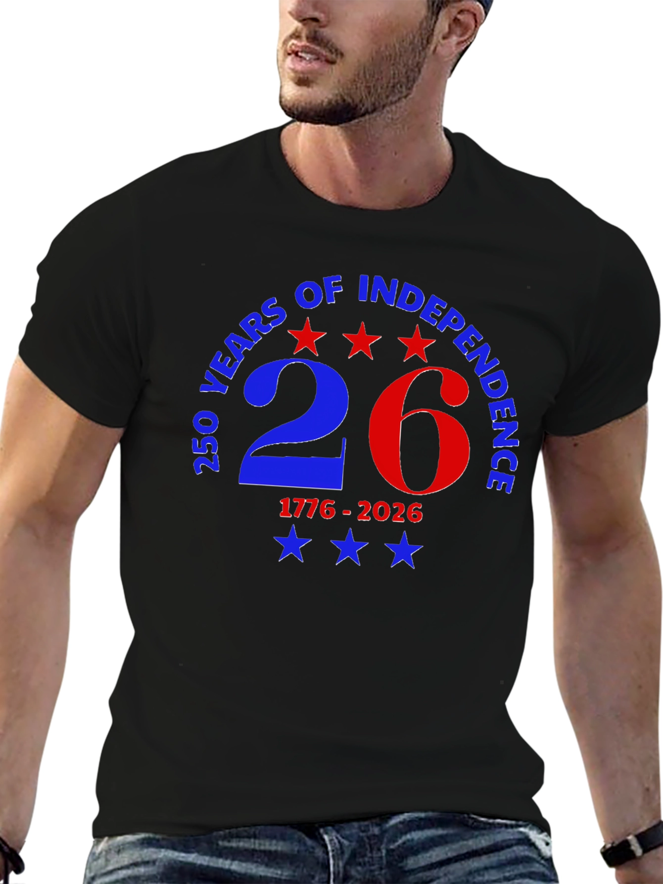 250 Years of Independence Patriotic T-Shirt