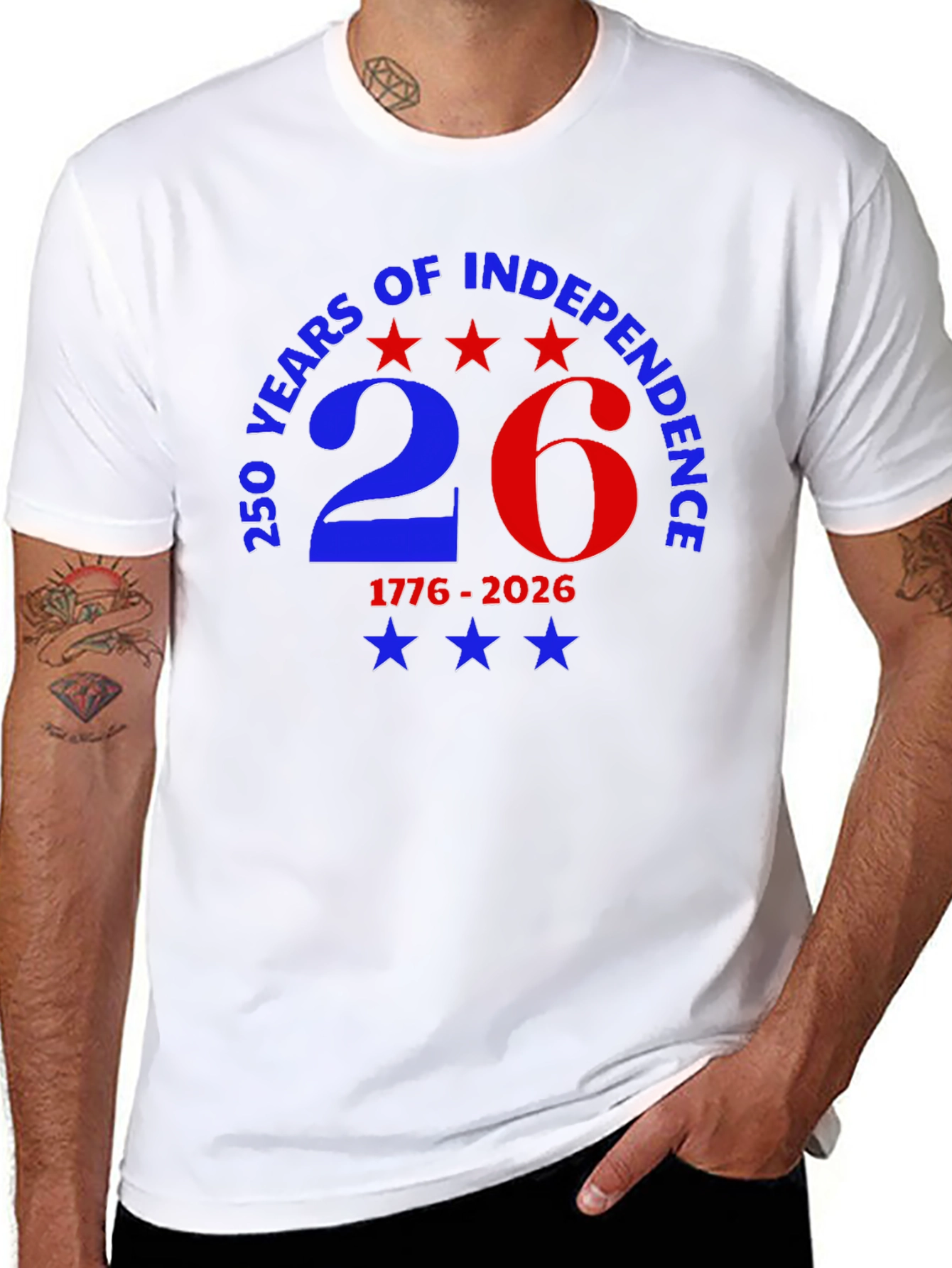 250 Years of Independence Patriotic T-Shirt