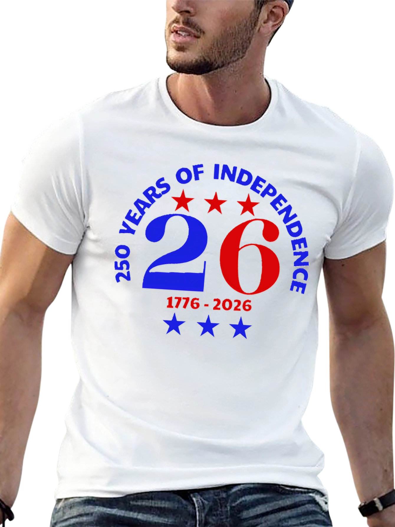 250 Years of Independence Patriotic T-Shirt