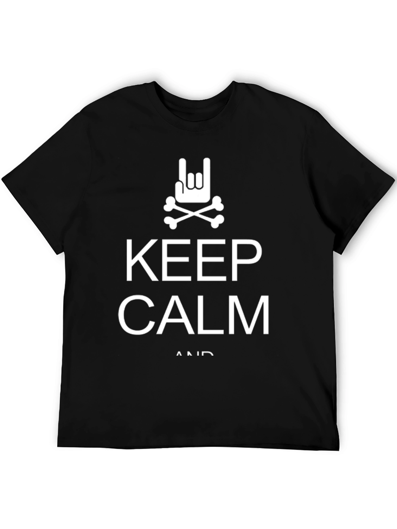 Keep Calm Rock On T-Shirt
