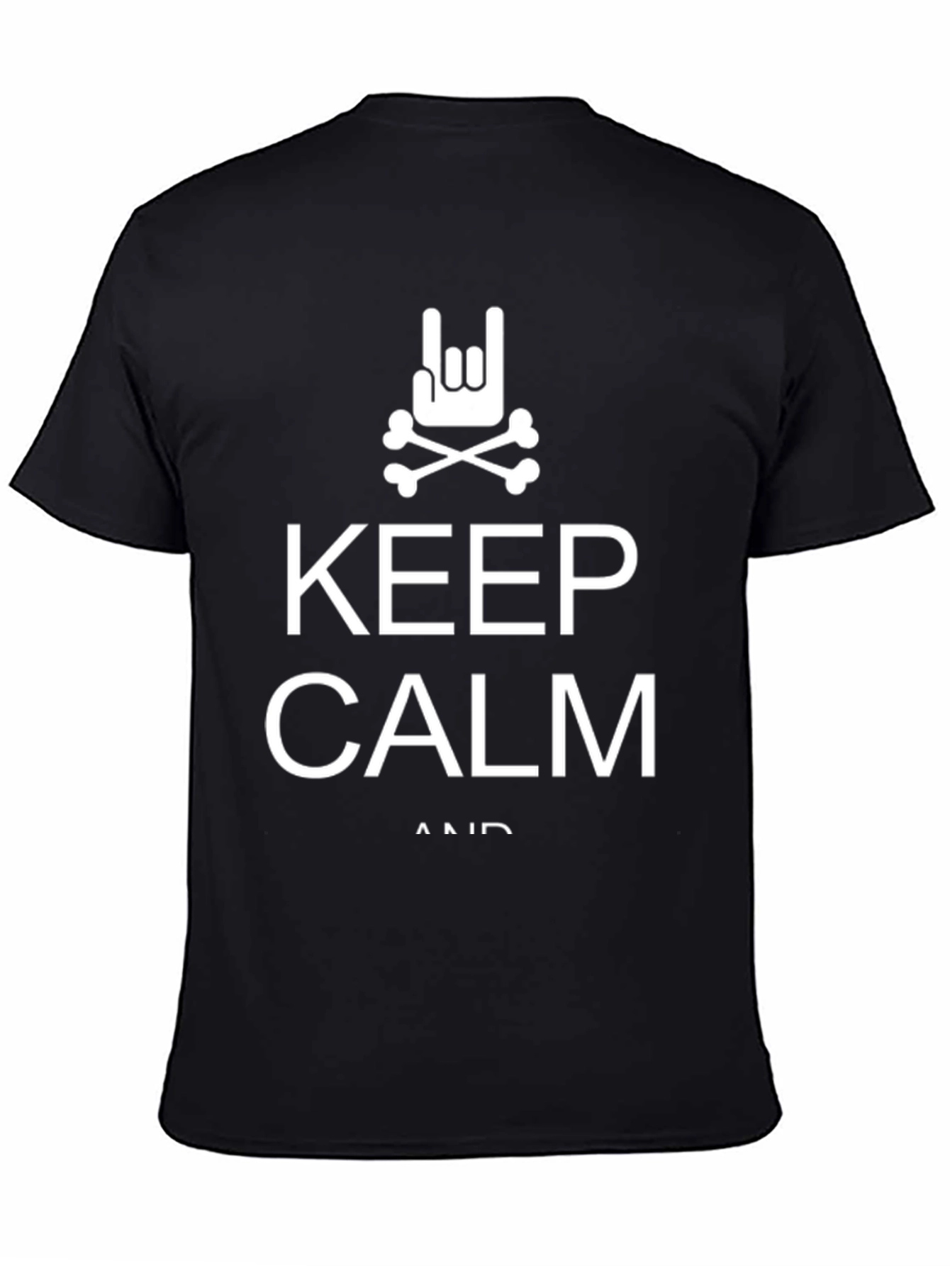Keep Calm Rock On T-Shirt