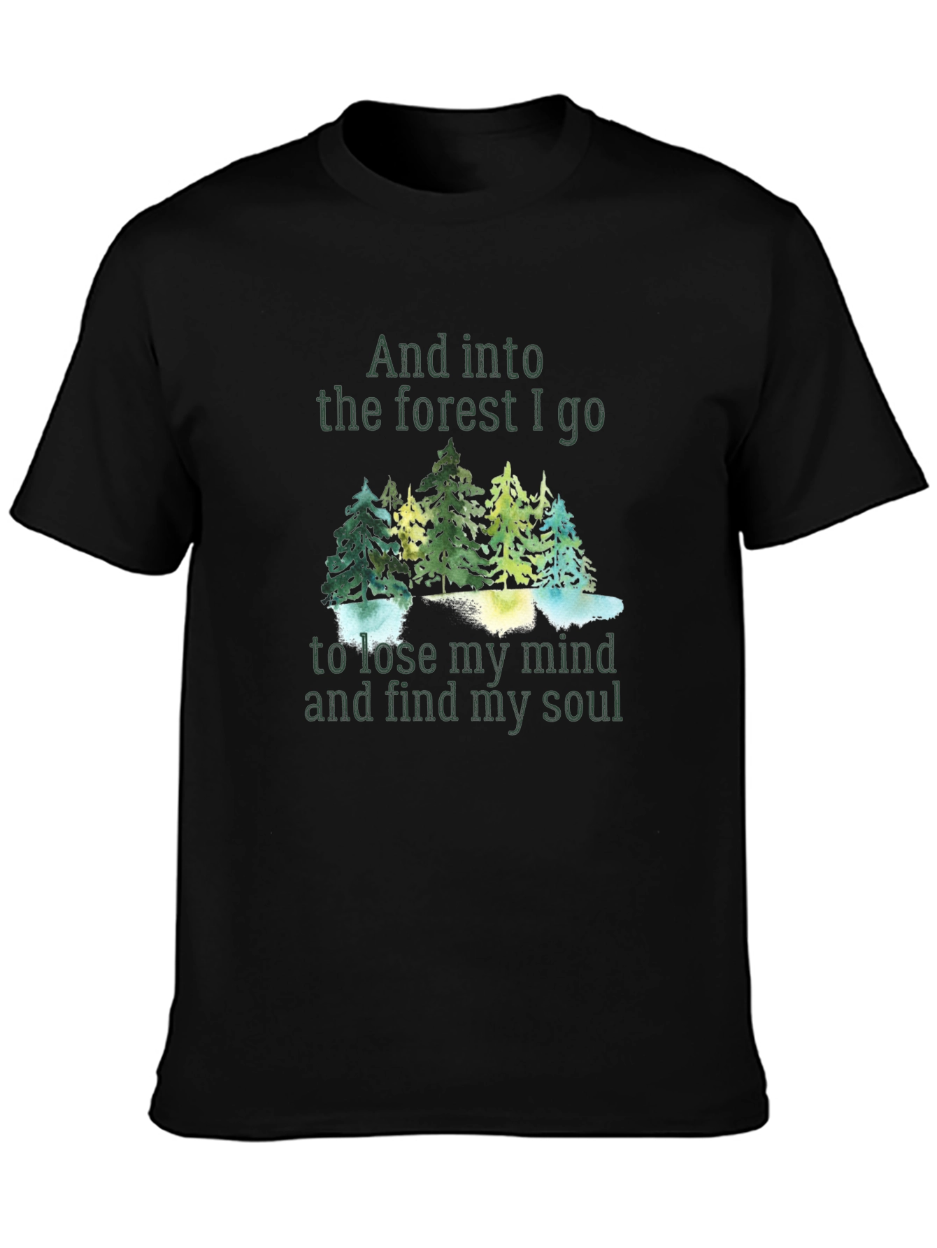 Forest Soul Graphic T-Shirt - Wanderlust Design
