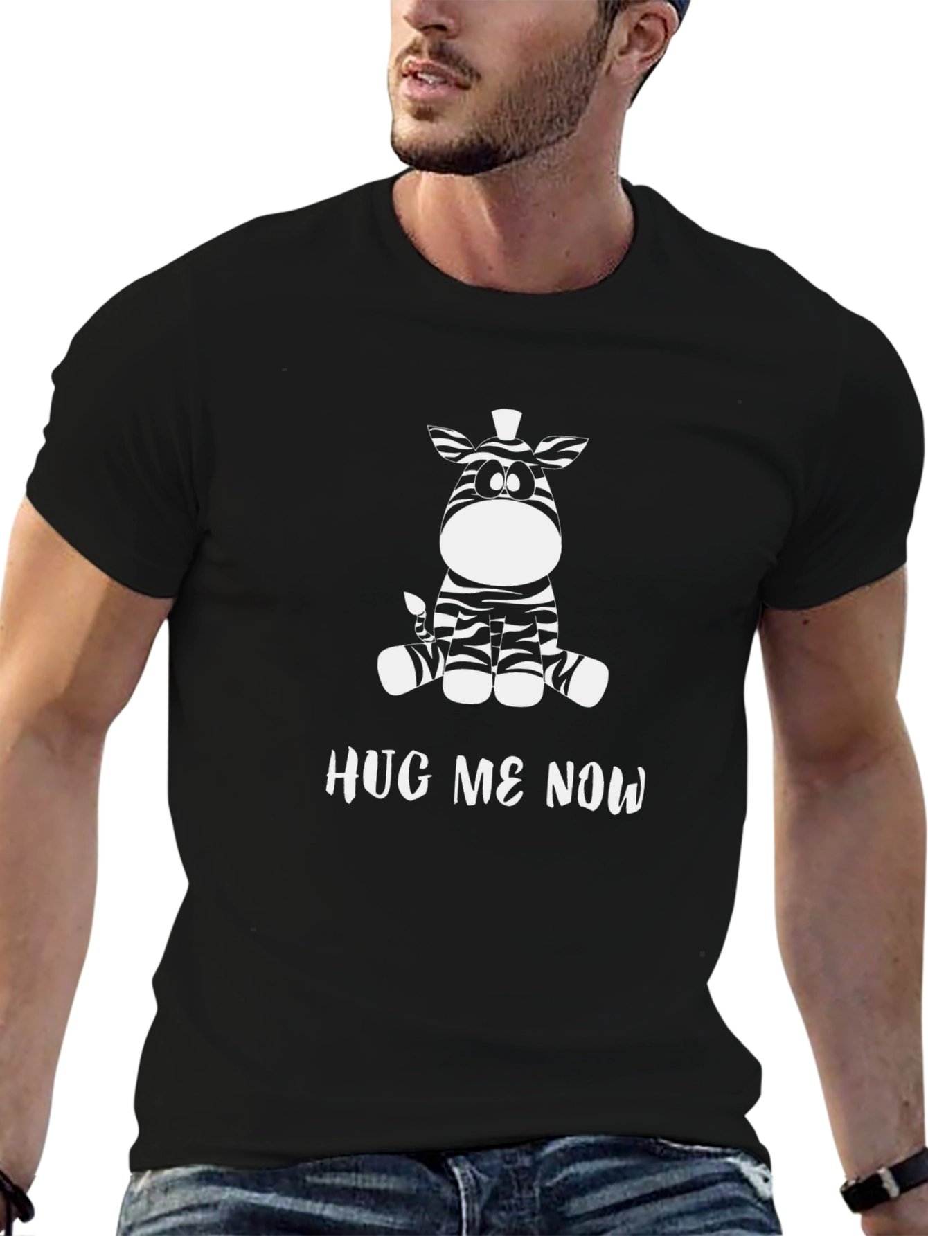 Hug Me Now Zebra T-Shirt