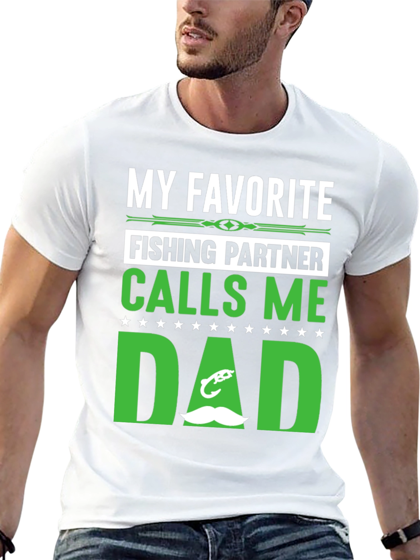 My Favorite Fishing Partner Calls Me Dad T-Shirt