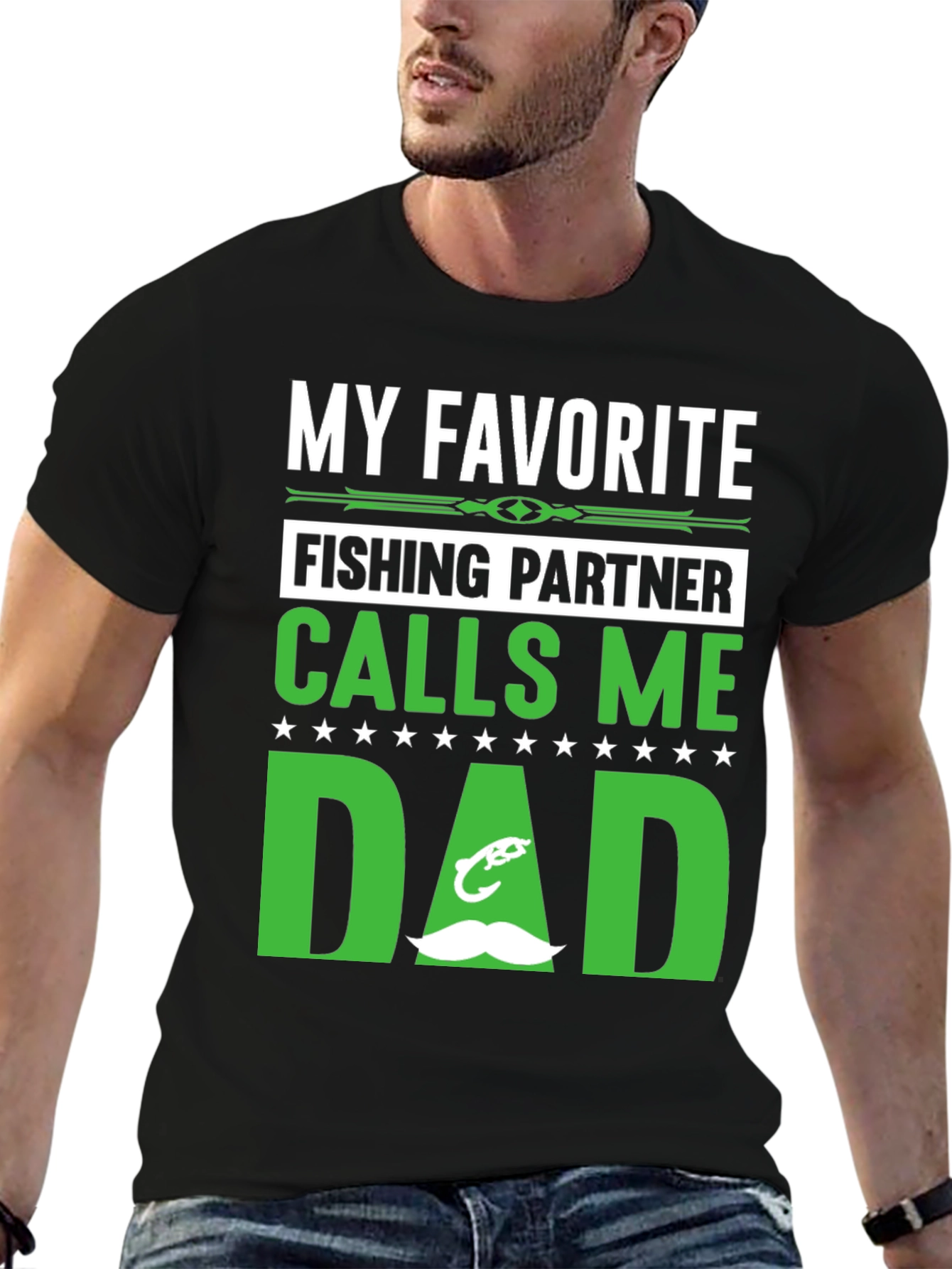 My Favorite Fishing Partner Calls Me Dad T-Shirt