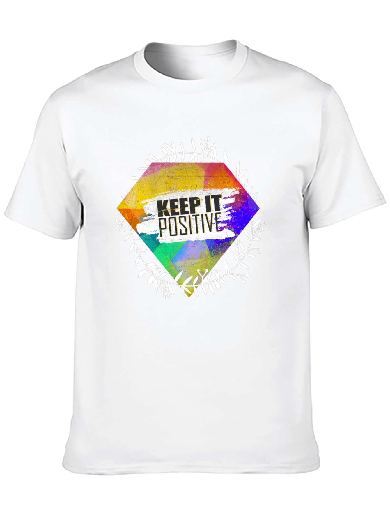 Keep It Positive Graphic Tee - Black
