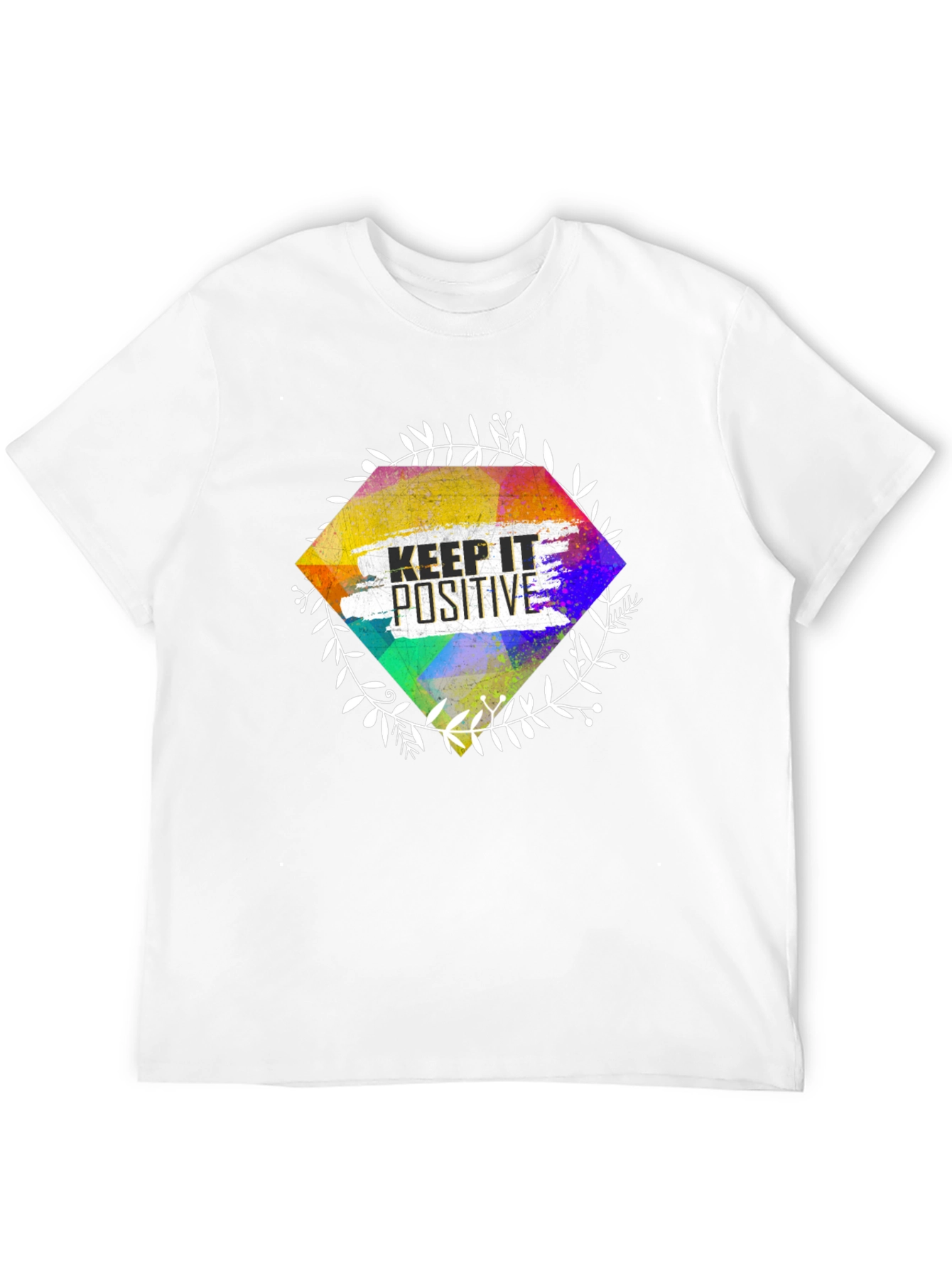 Keep It Positive Graphic Tee - Black