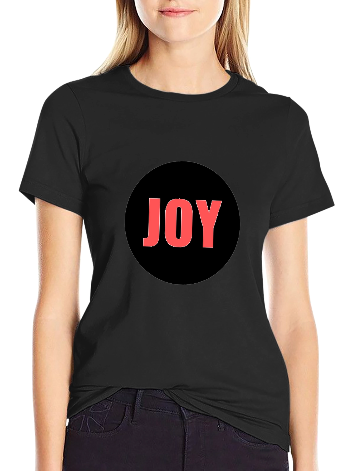 Joy T-Shirt - Black Classic Fit