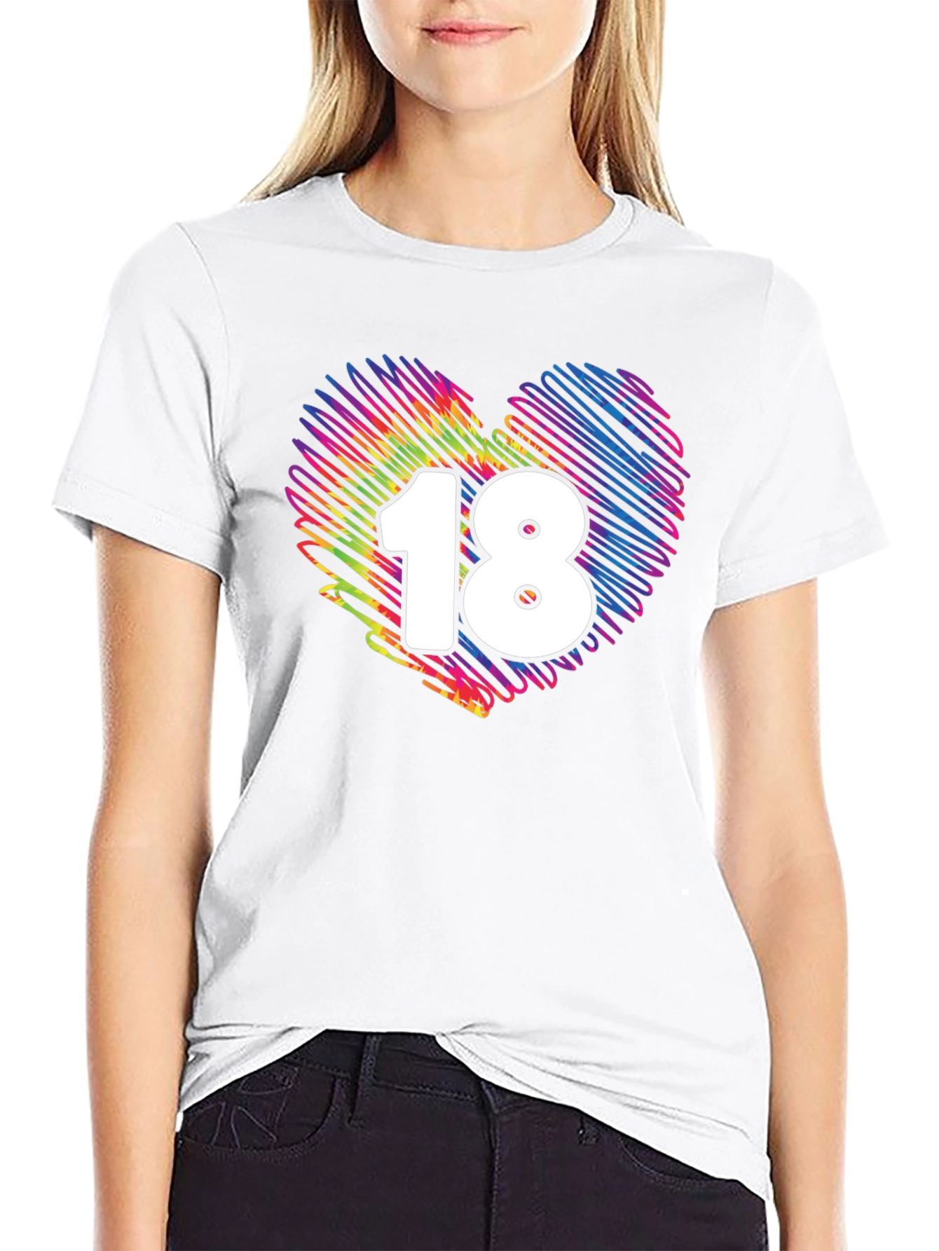 18th Birthday Heart T-Shirt