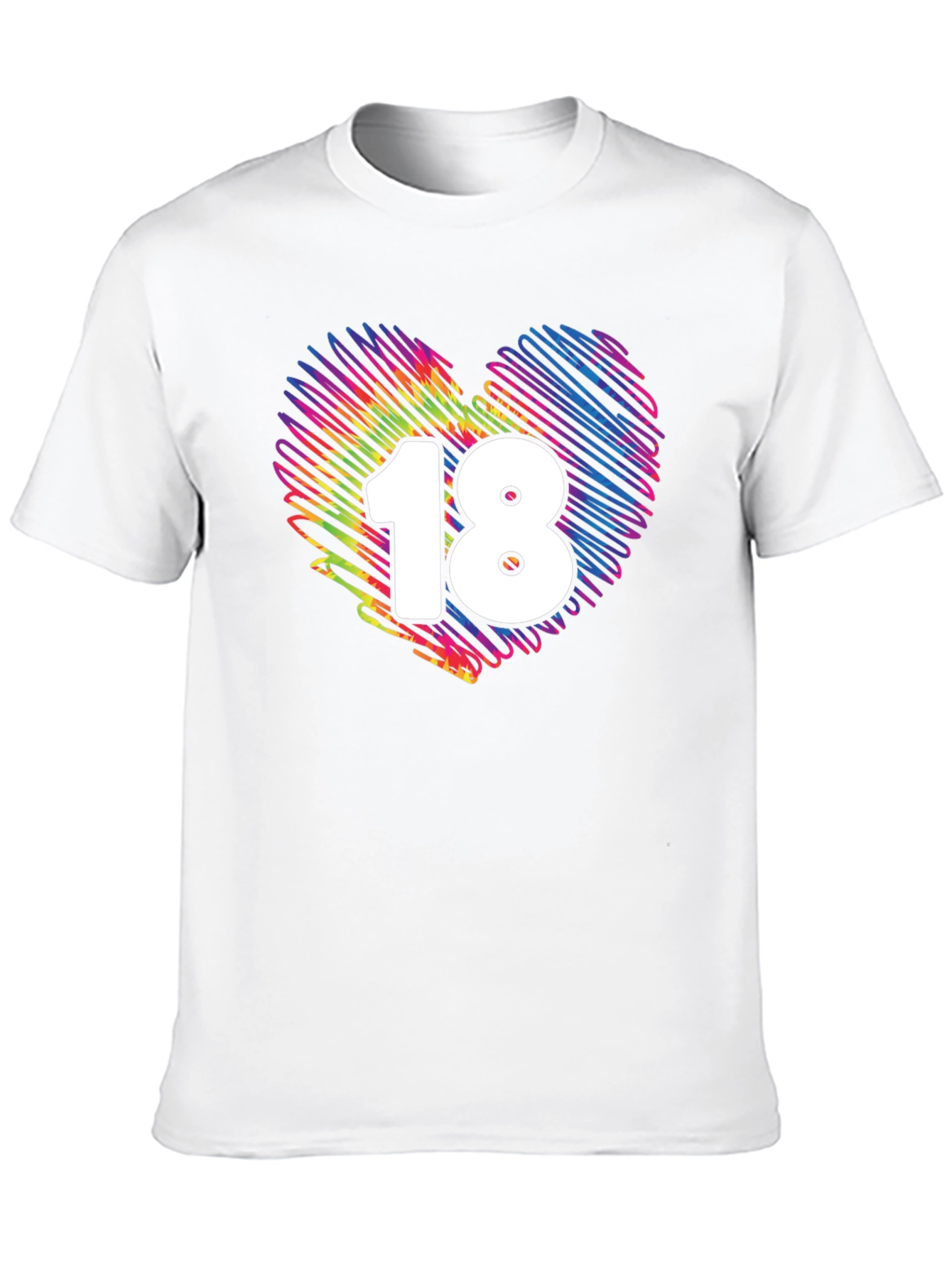 18th Birthday Heart T-Shirt