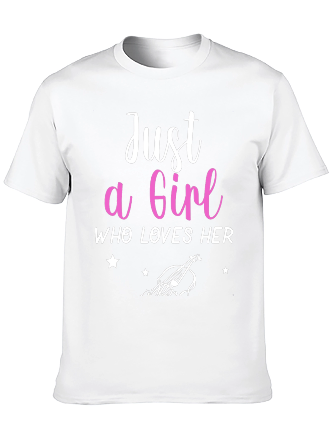 Just a Girl Who Loves Her Cello T-Shirt
