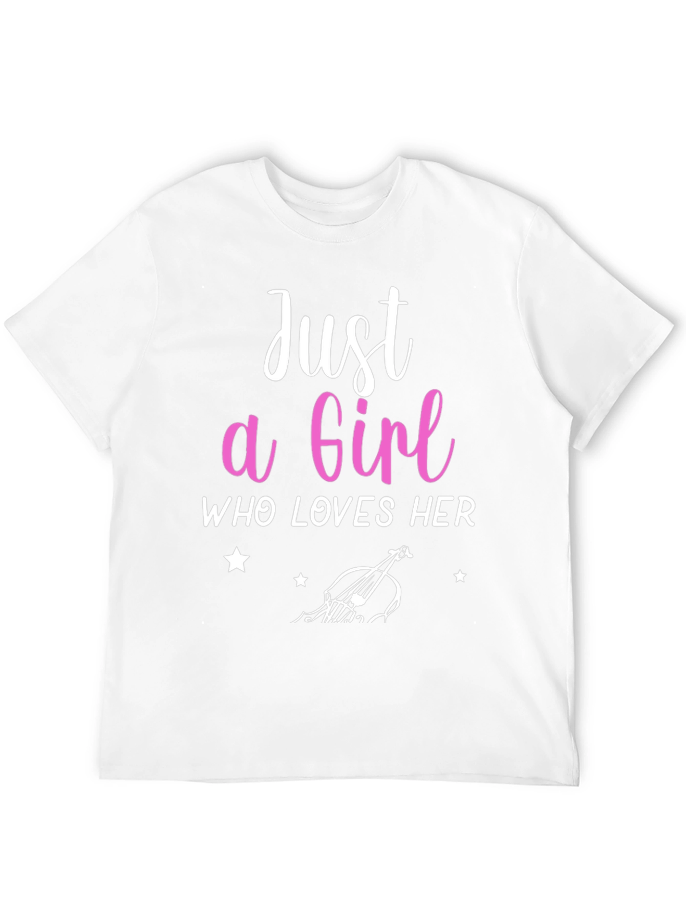 Just a Girl Who Loves Her Cello T-Shirt