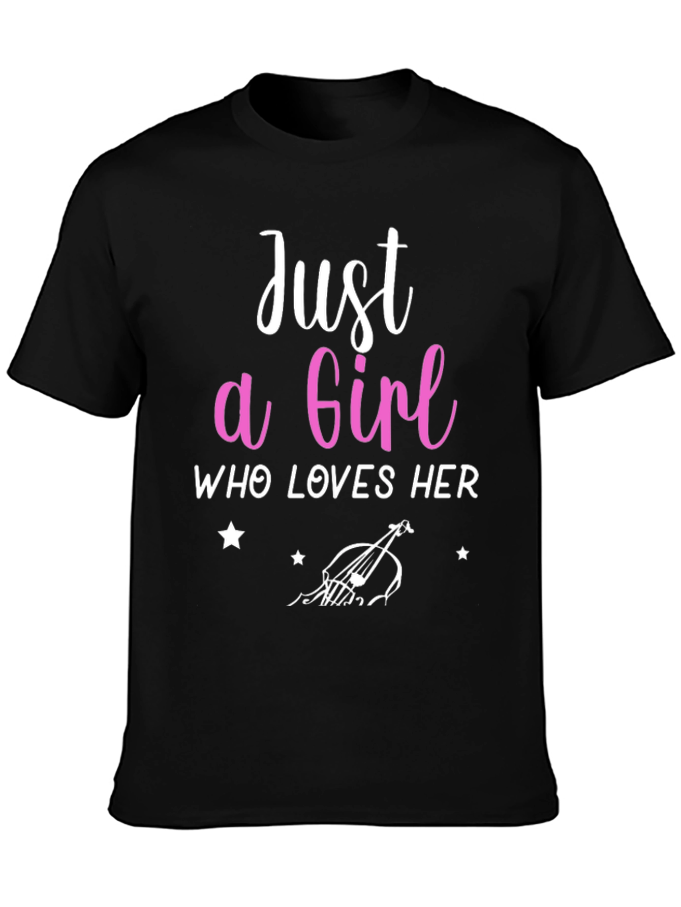 Just a Girl Who Loves Her Cello T-Shirt
