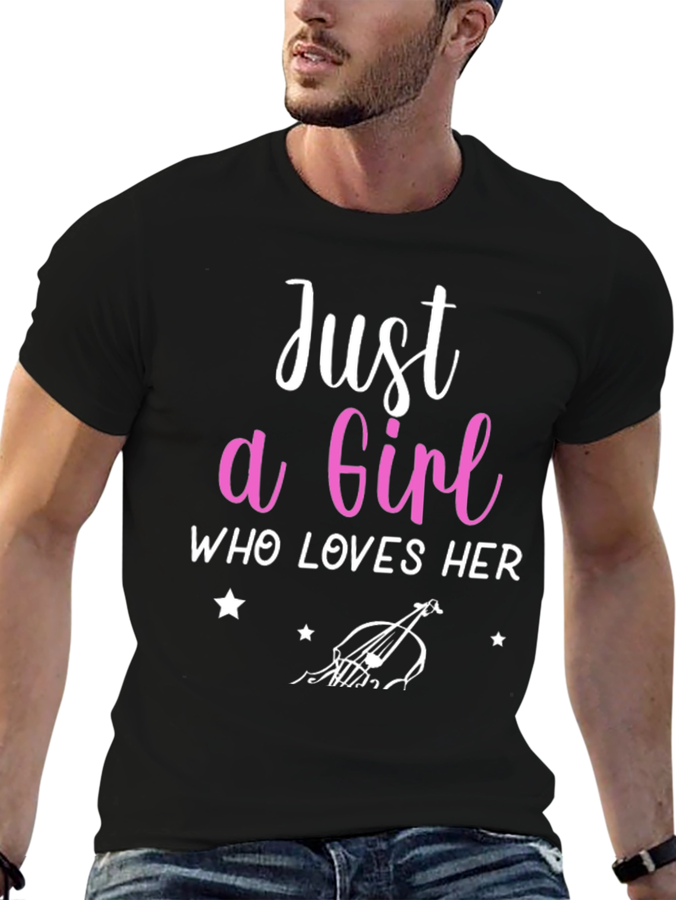 Just a Girl Who Loves Her Cello T-Shirt