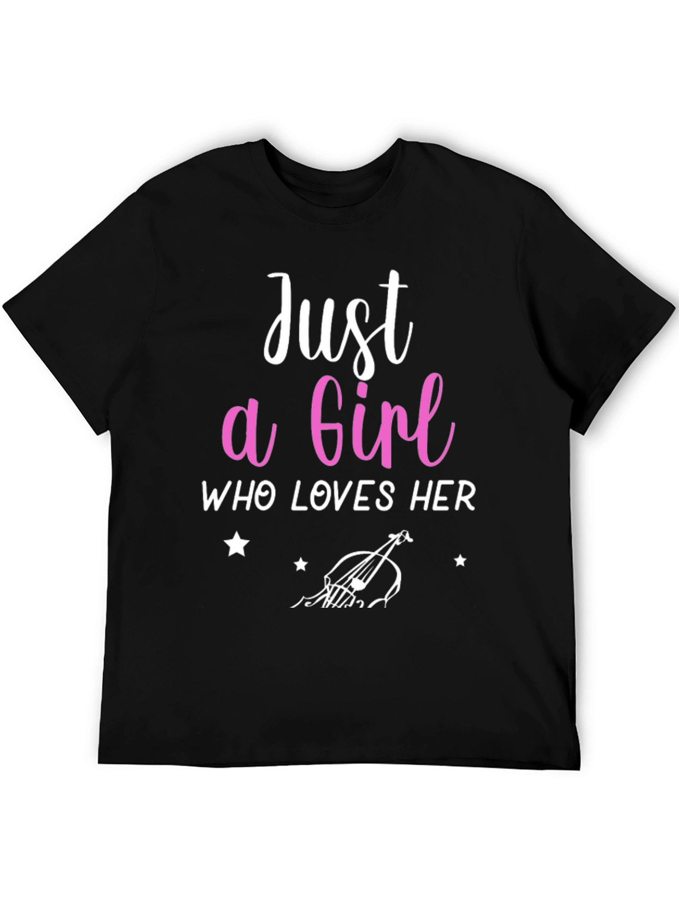 Just a Girl Who Loves Her Cello T-Shirt