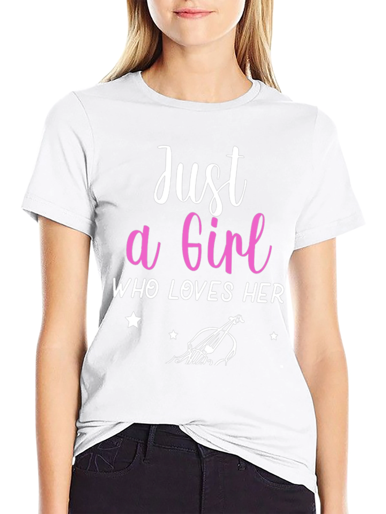 Just a Girl Who Loves Her Cello T-Shirt