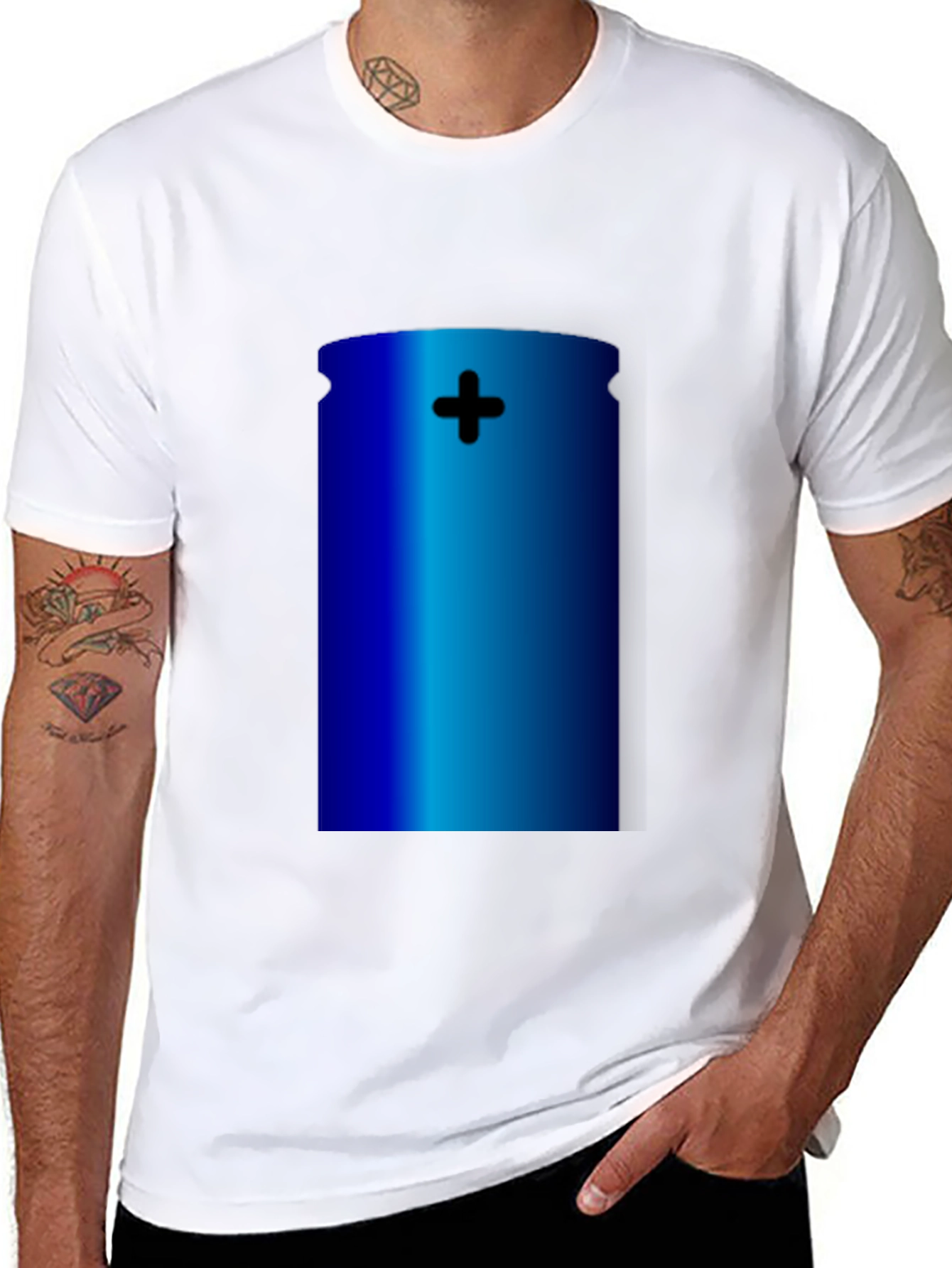 Battery T-Shirt - Positive Energy Style