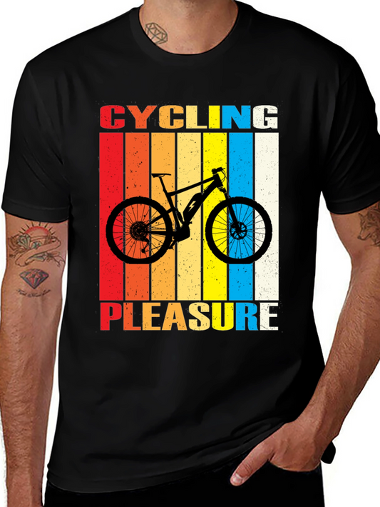 Cycling Pleasure Graphic T-Shirt