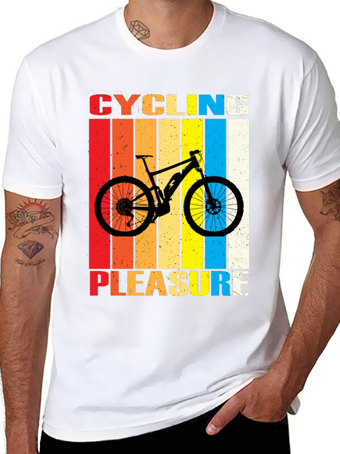 Cycling Pleasure Graphic T-Shirt