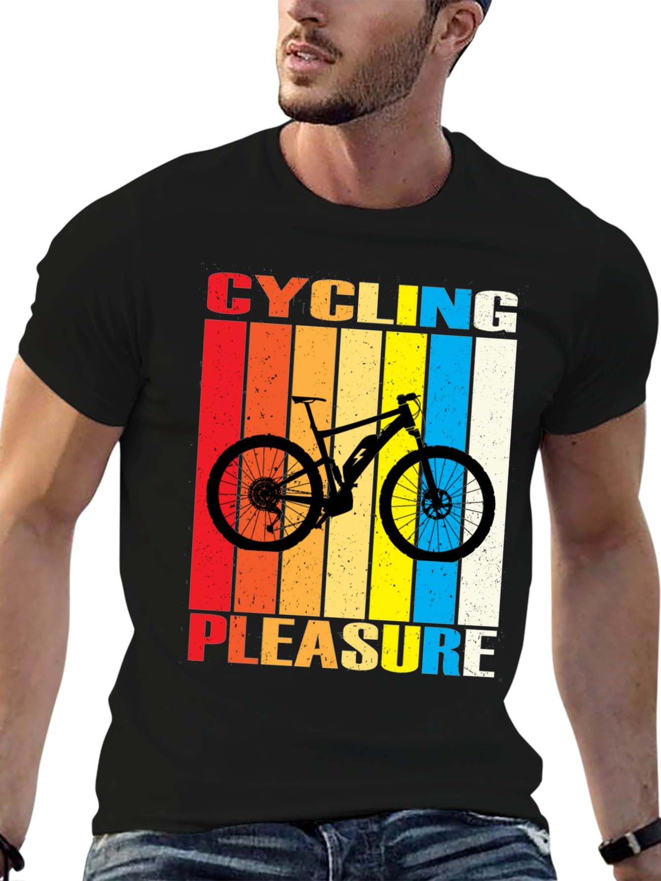 Cycling Pleasure Graphic T-Shirt