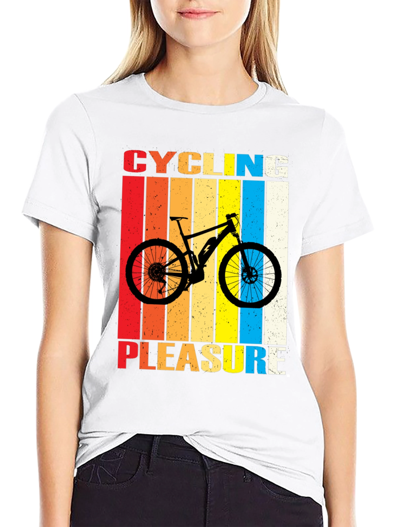Cycling Pleasure Graphic T-Shirt