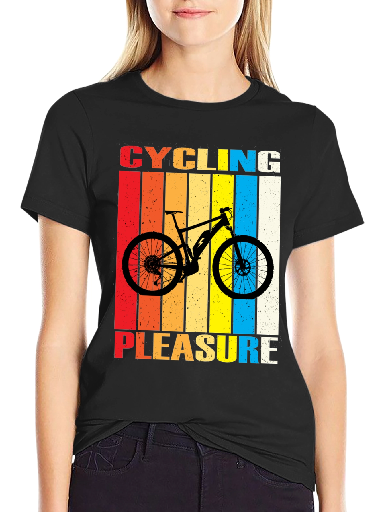 Cycling Pleasure Graphic T-Shirt