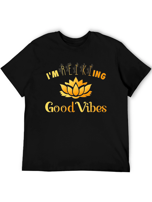Reiki Good Vibes Graphic T-Shirt