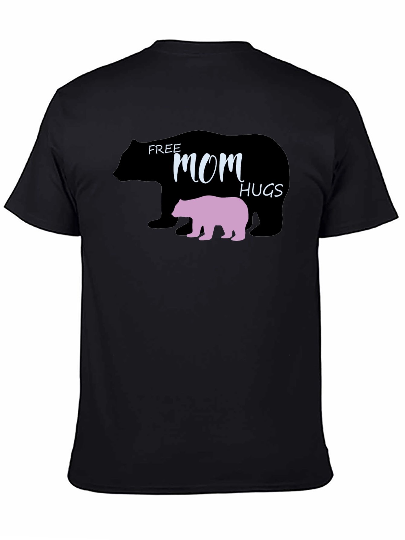 Free Mom Hugs Bear Graphic T-Shirt
